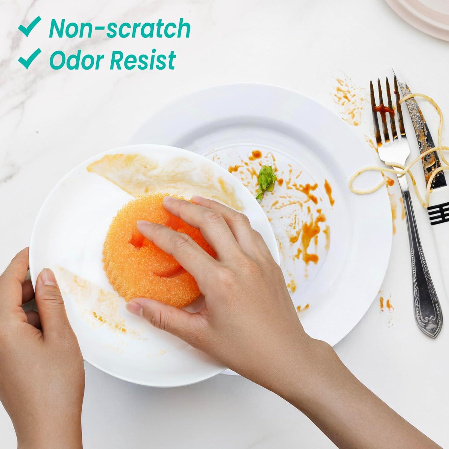 Esponjas de Fregar HELIME 6 Pcs Multicolor Sin Rayones