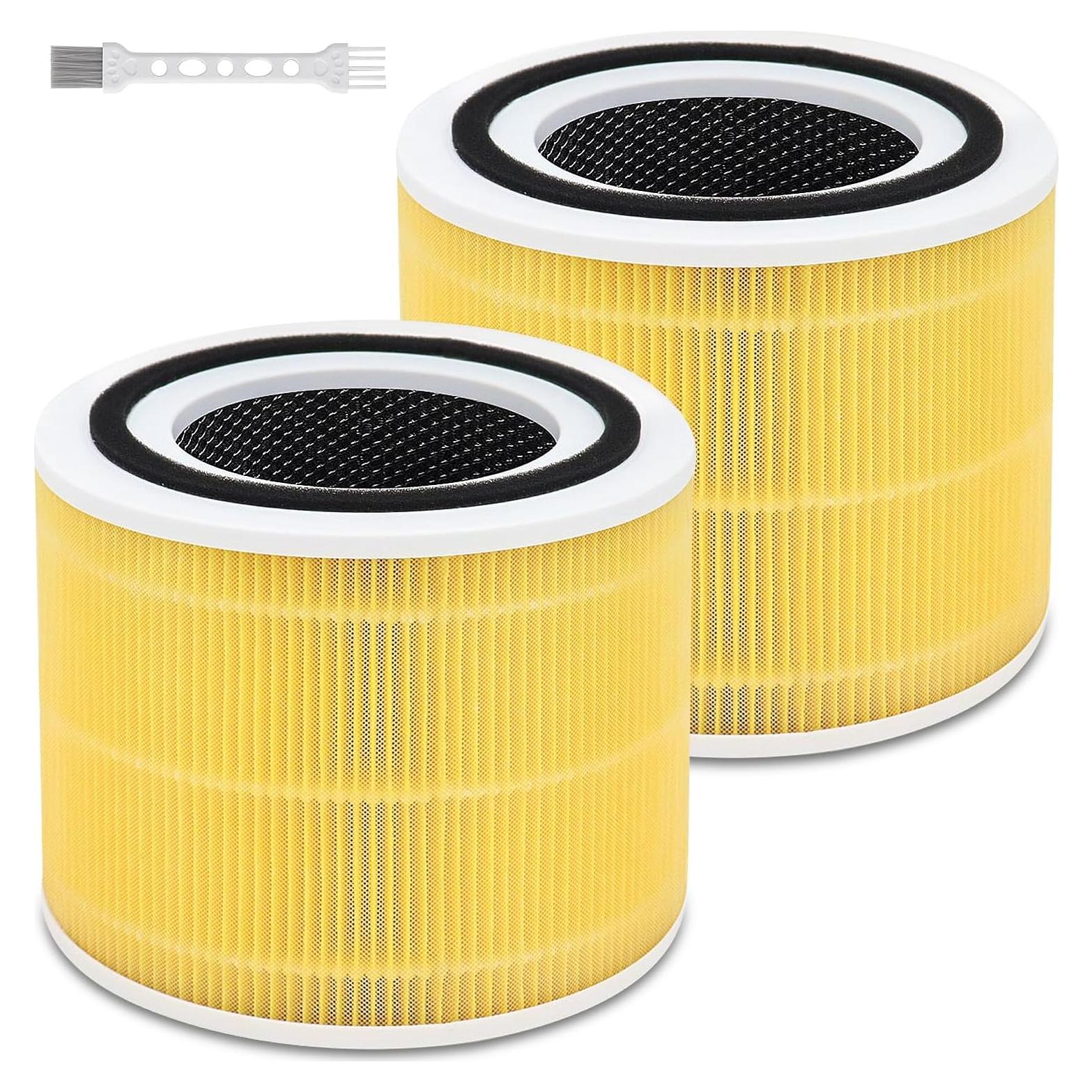 Paquete de 2 Filtros de Reemplazo LEVOIT Core 300 - Carbón Activado