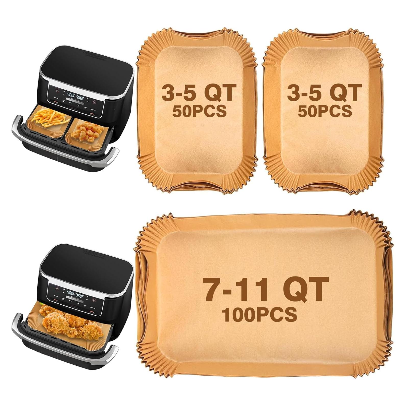 Forros desechables para freidora de aire SIUDANGKA 150 piezas