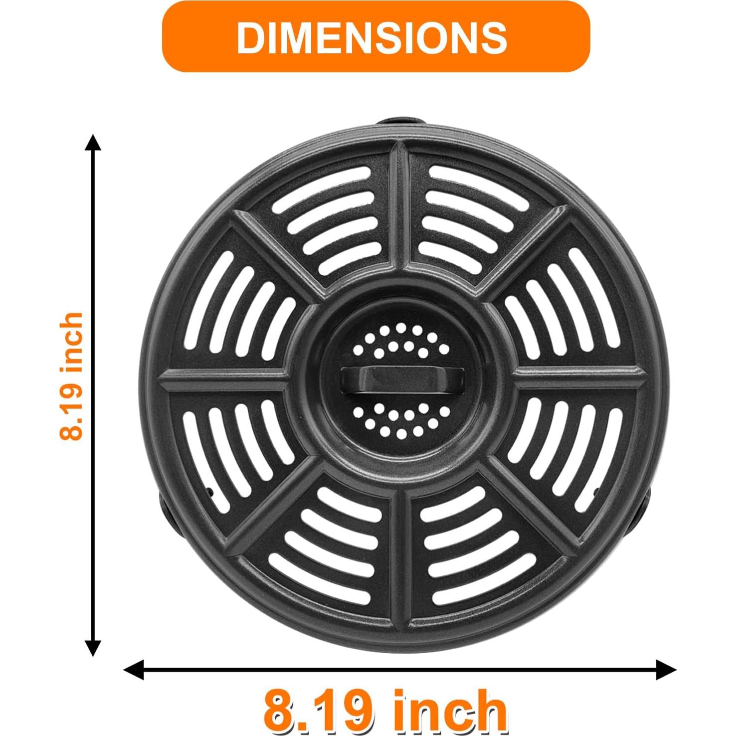 Bandeja de Reemplazo Ninja AF101 AF150 20.8 cm Grado Alimenticio