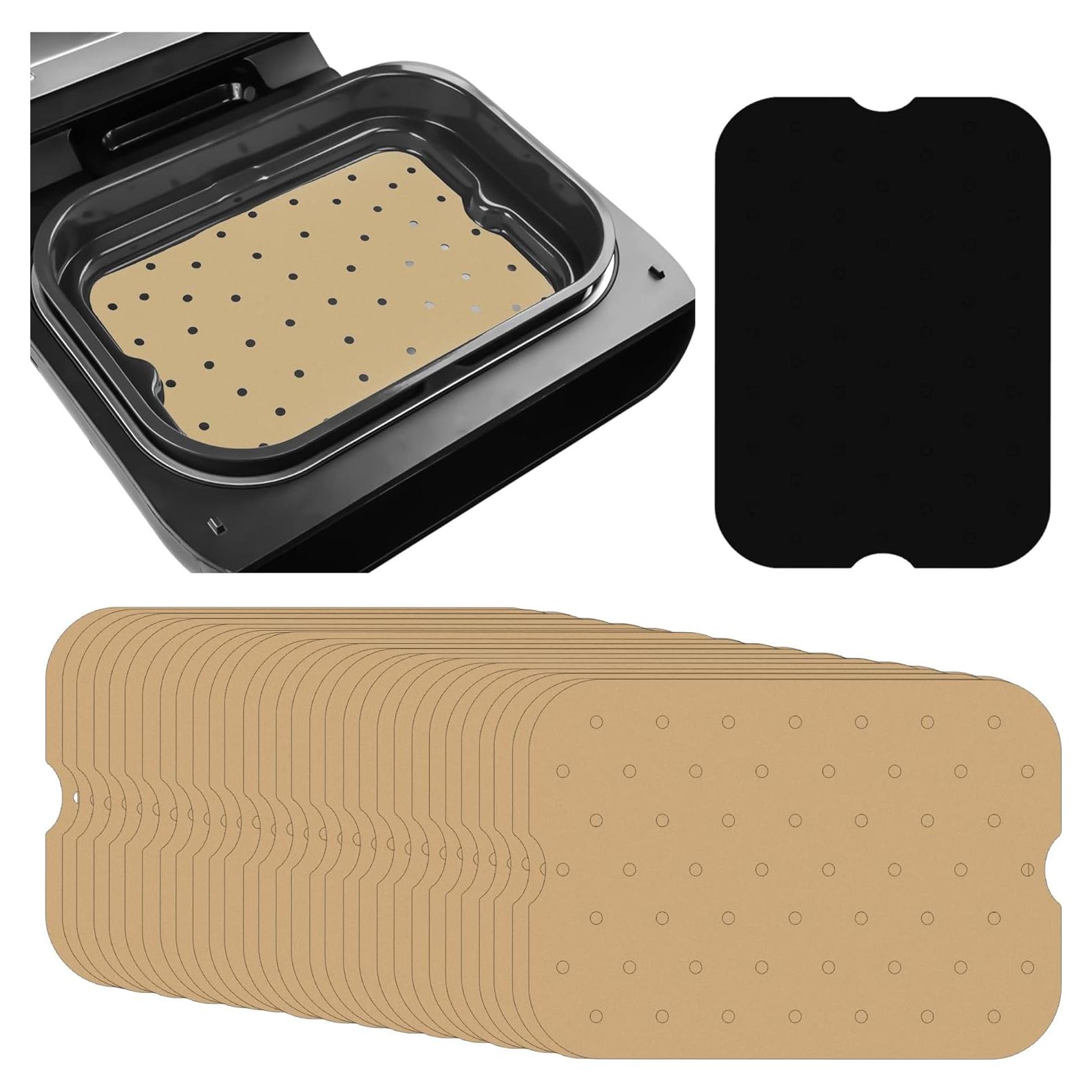 Forros de papel pergamino sin blanquear INFRAOVENS 100 piezas