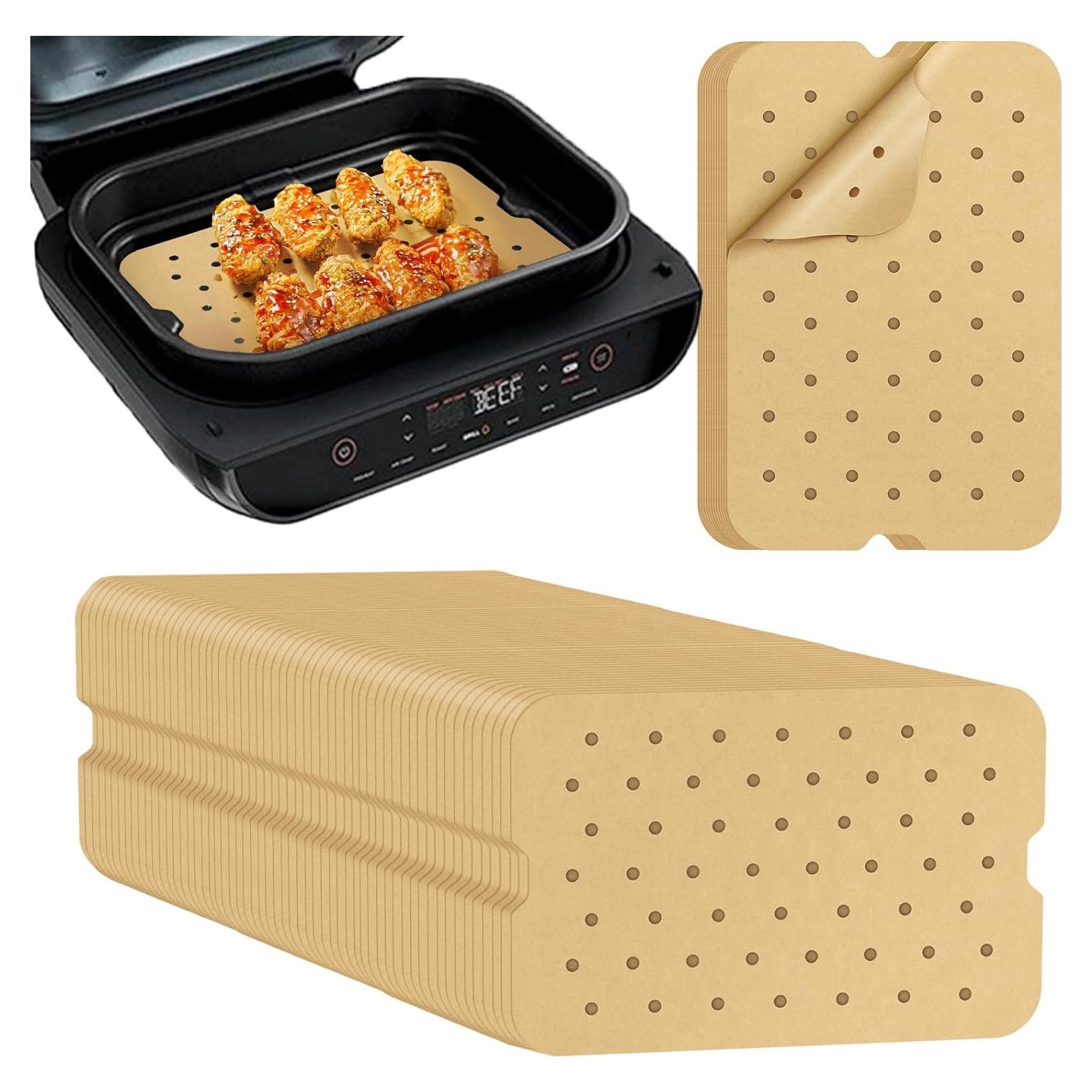 Forros desechables para freidora de aire DNSSY 150 piezas 29.5x19.3cm