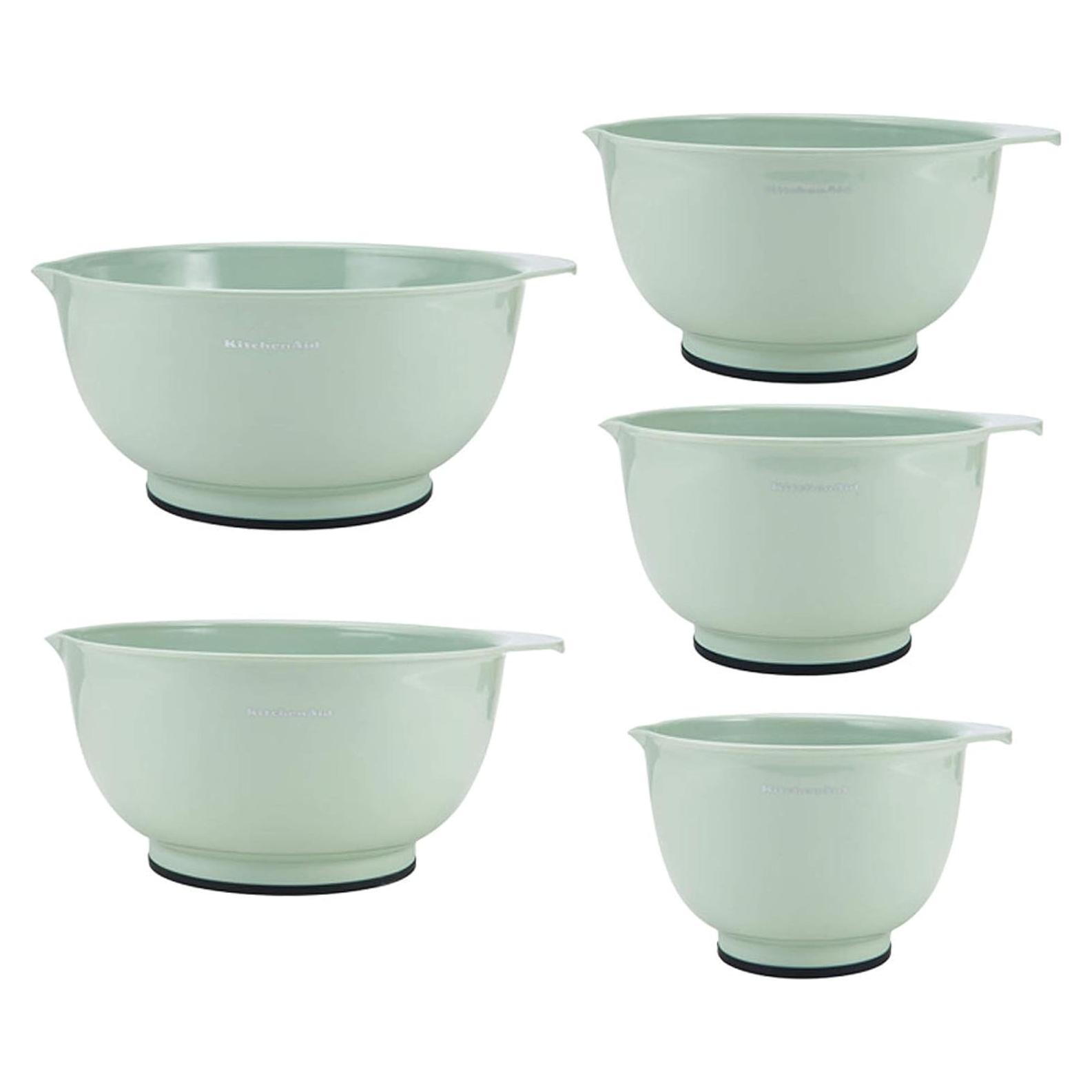 Juego de Cuencos de Mezcla KitchenAid 5 Piezas Pistacho