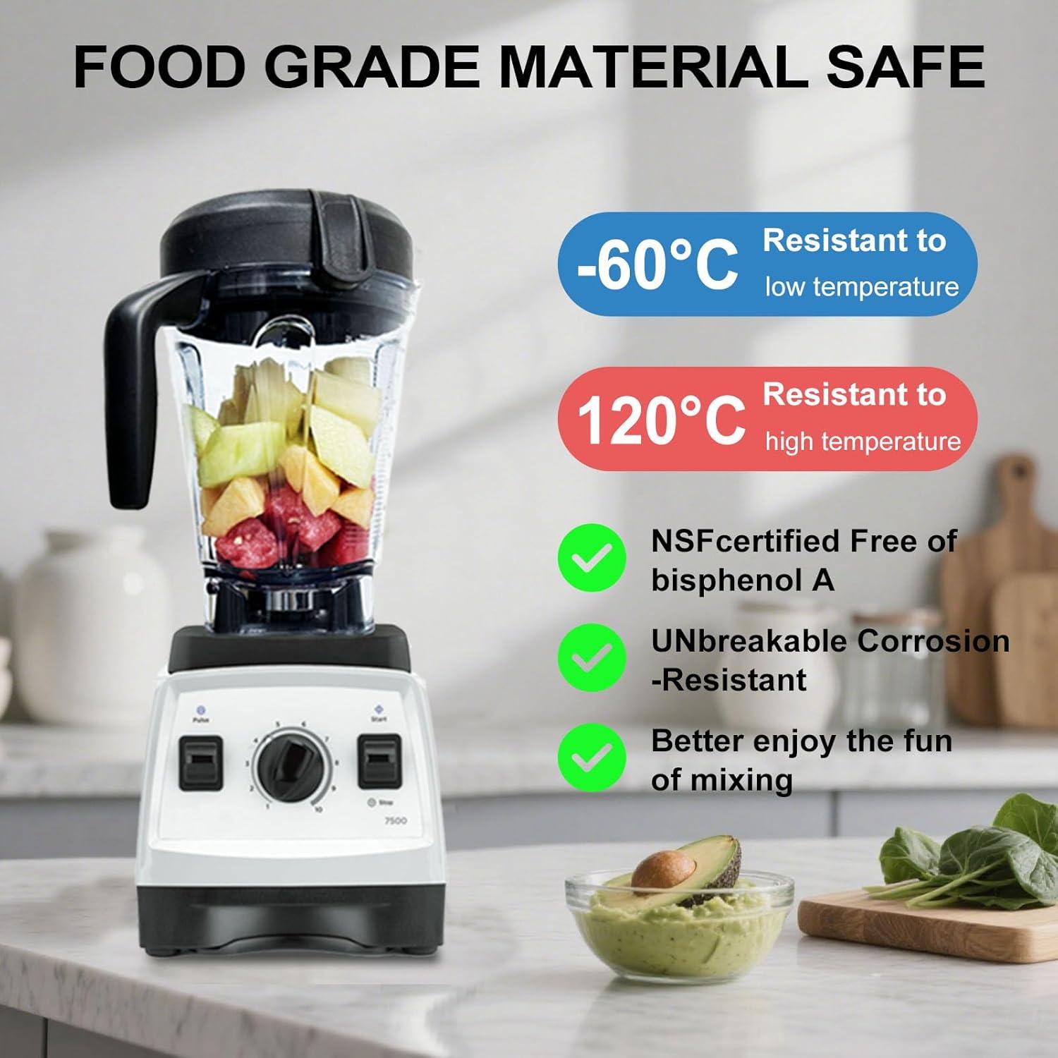 Jarra de Reemplazo Vitamix 64oz Senlee Bajo Perfil