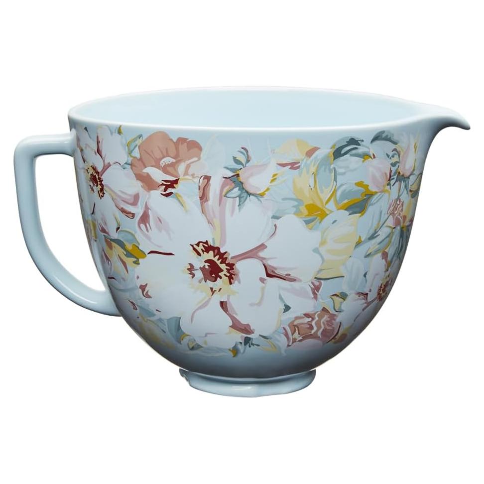Tazón de Cerámica KitchenAid 5 Cuartos Gardenia Blanca