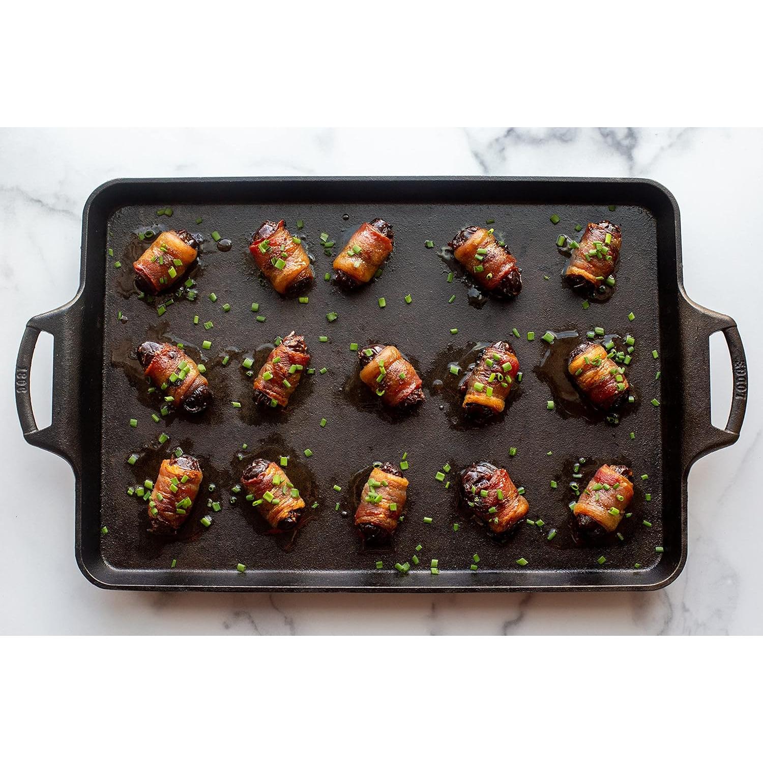 Sartén de Hierro Fundido Lodge 39.37x26.67 cm para Hornear