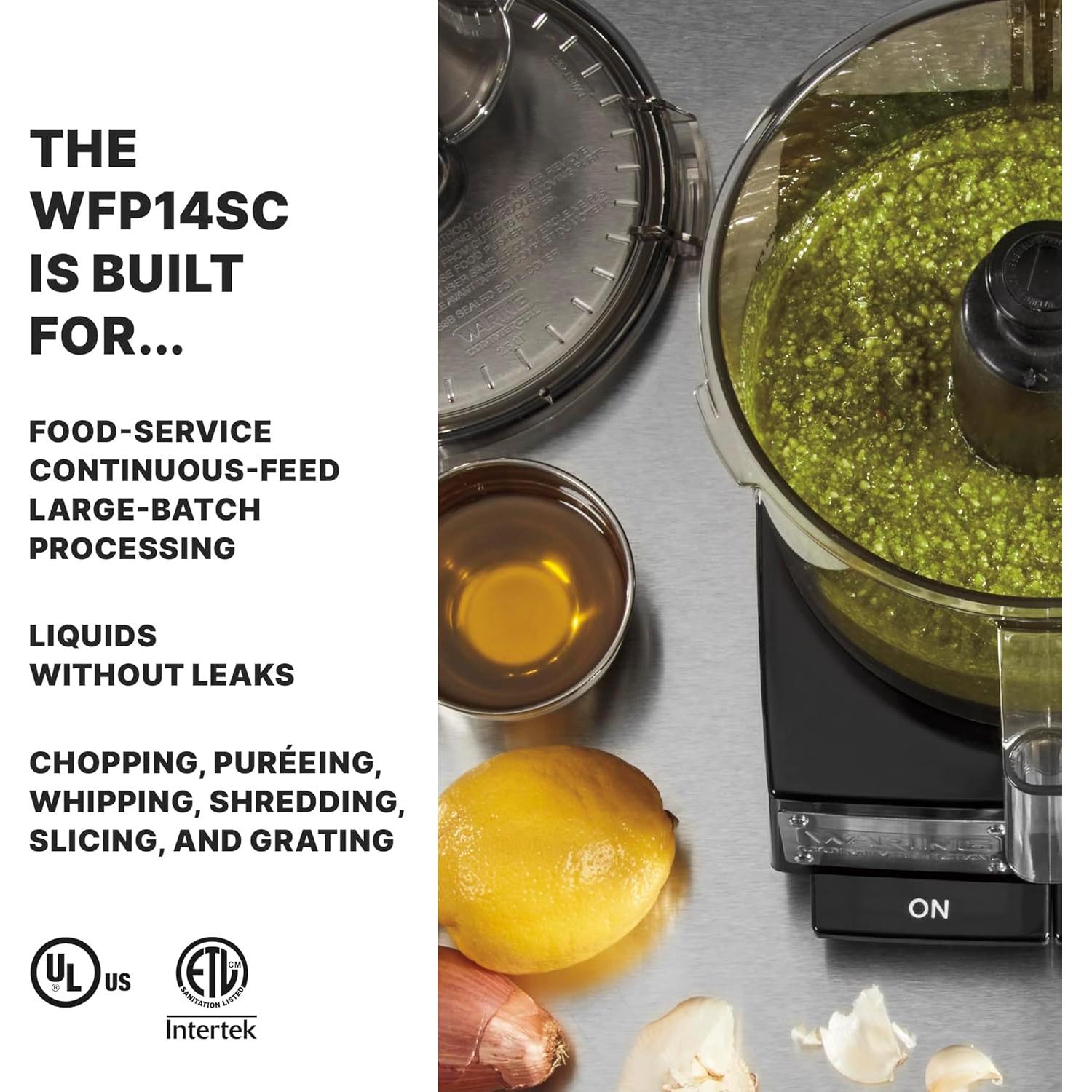 Procesador de Alimentos Waring Commercial WFP14SC 3.5L 1HP