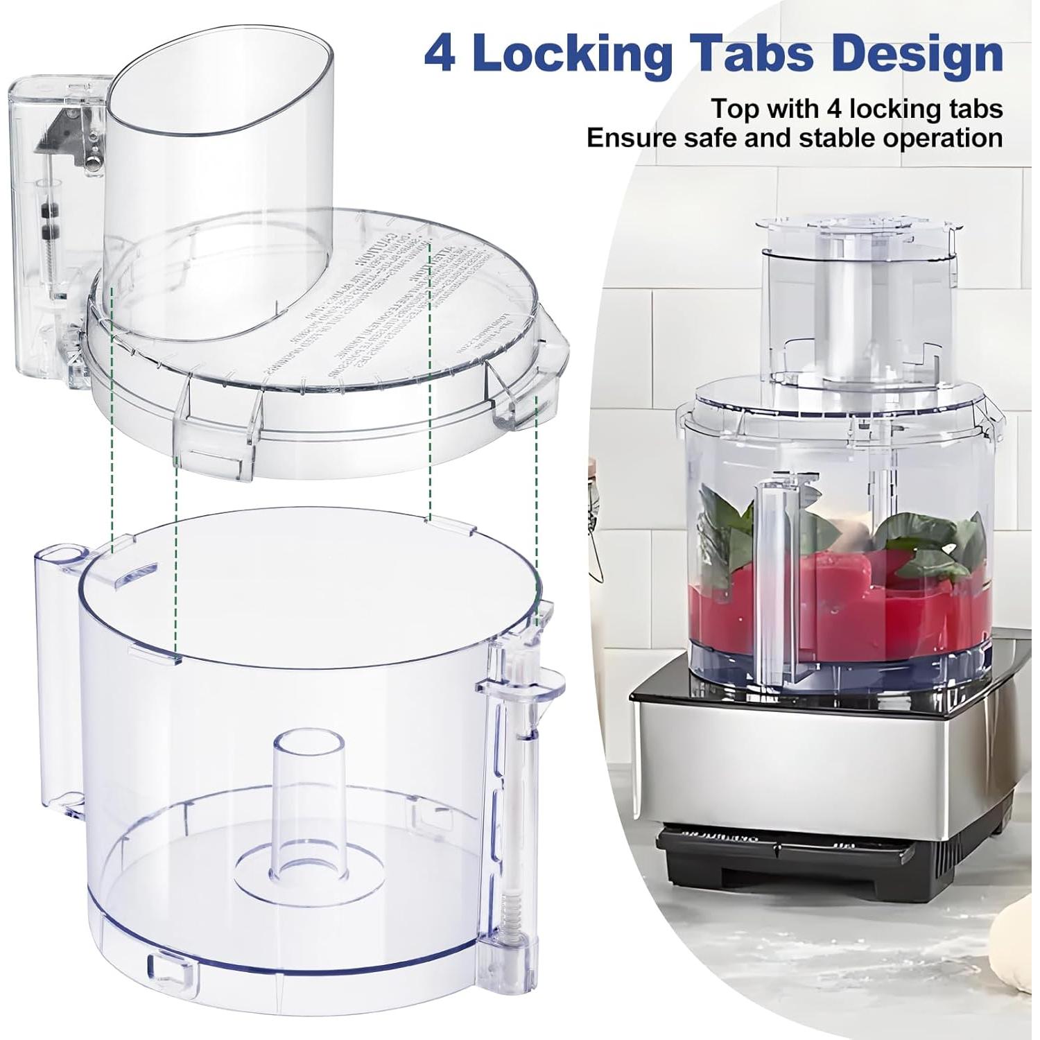 Cubierta de Tazón IHOUMEX DFP-14NWBCT1 4 Pestañas Bloqueo