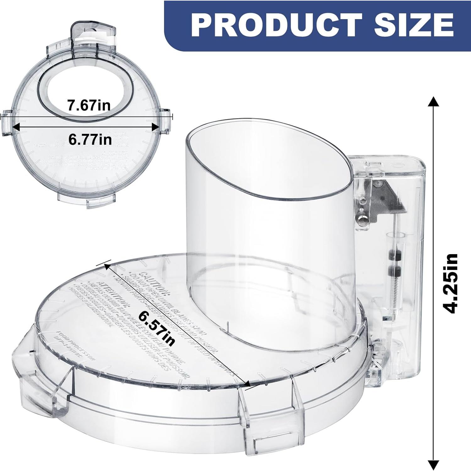 Cubierta de Tazón IHOUMEX DFP-14NWBCT1 4 Pestañas Bloqueo