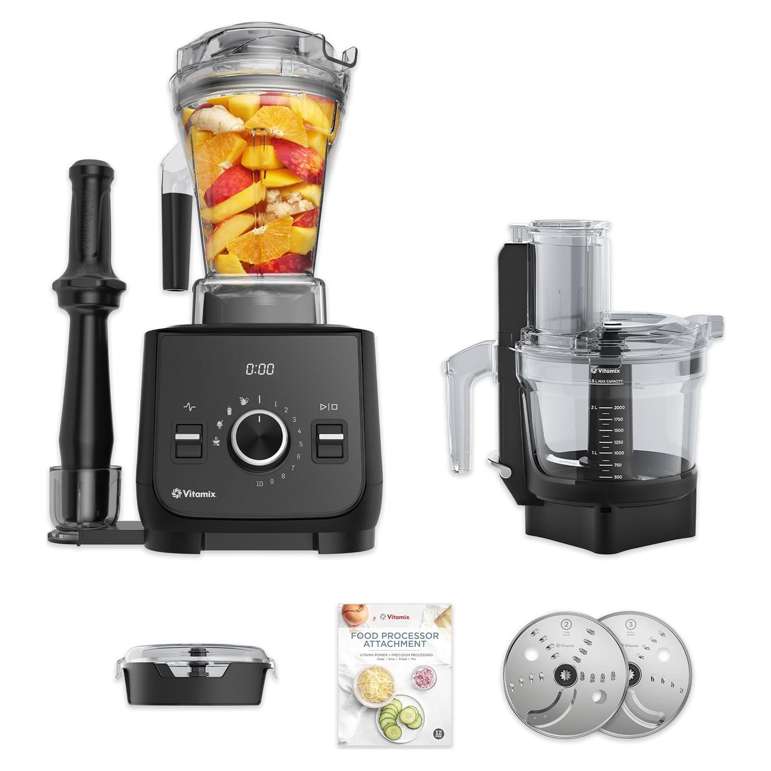 Sistema de Cocina Vitamix Ascent X2 SmartPrep 1.42L y Procesador 2.84L