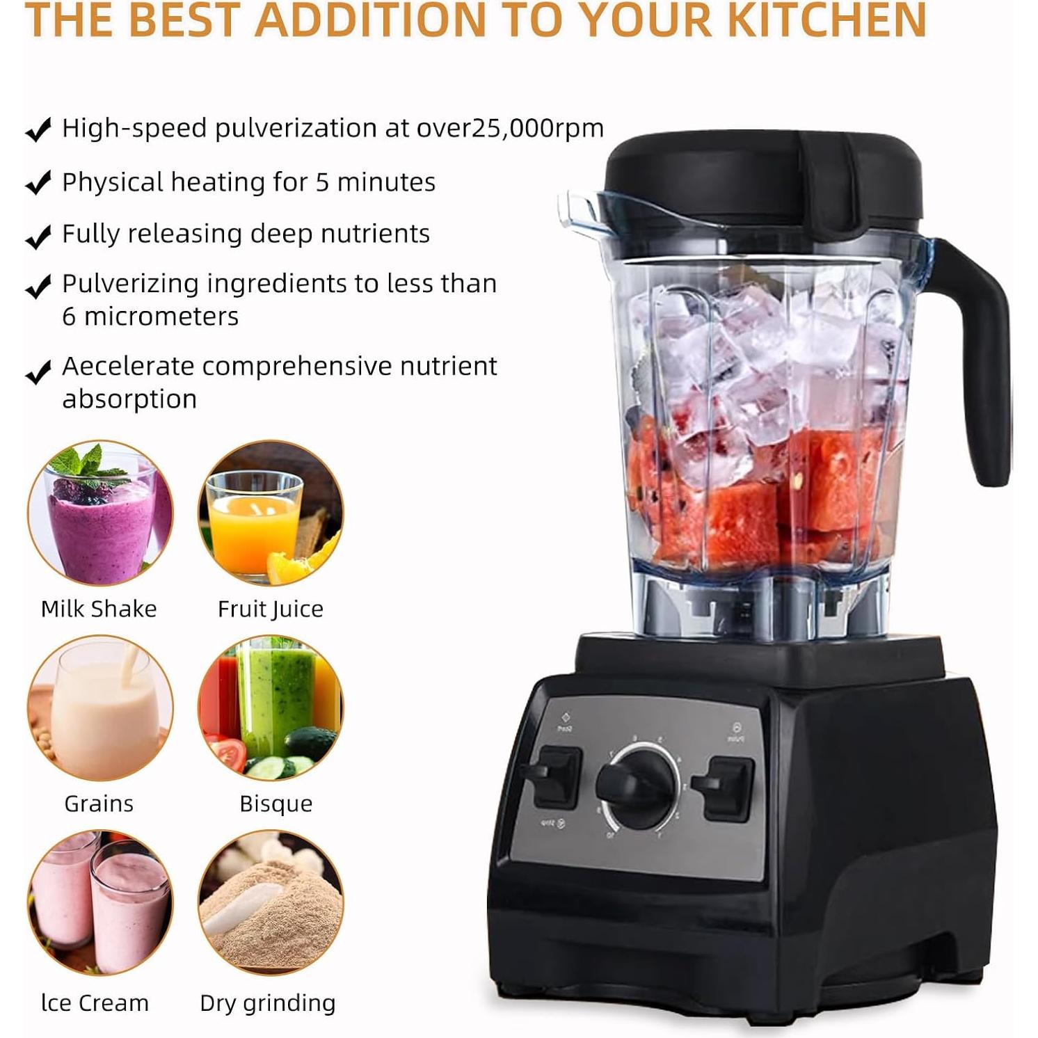 Jarra de Licuadora Ottimoor 64 oz Compatible Vitamix