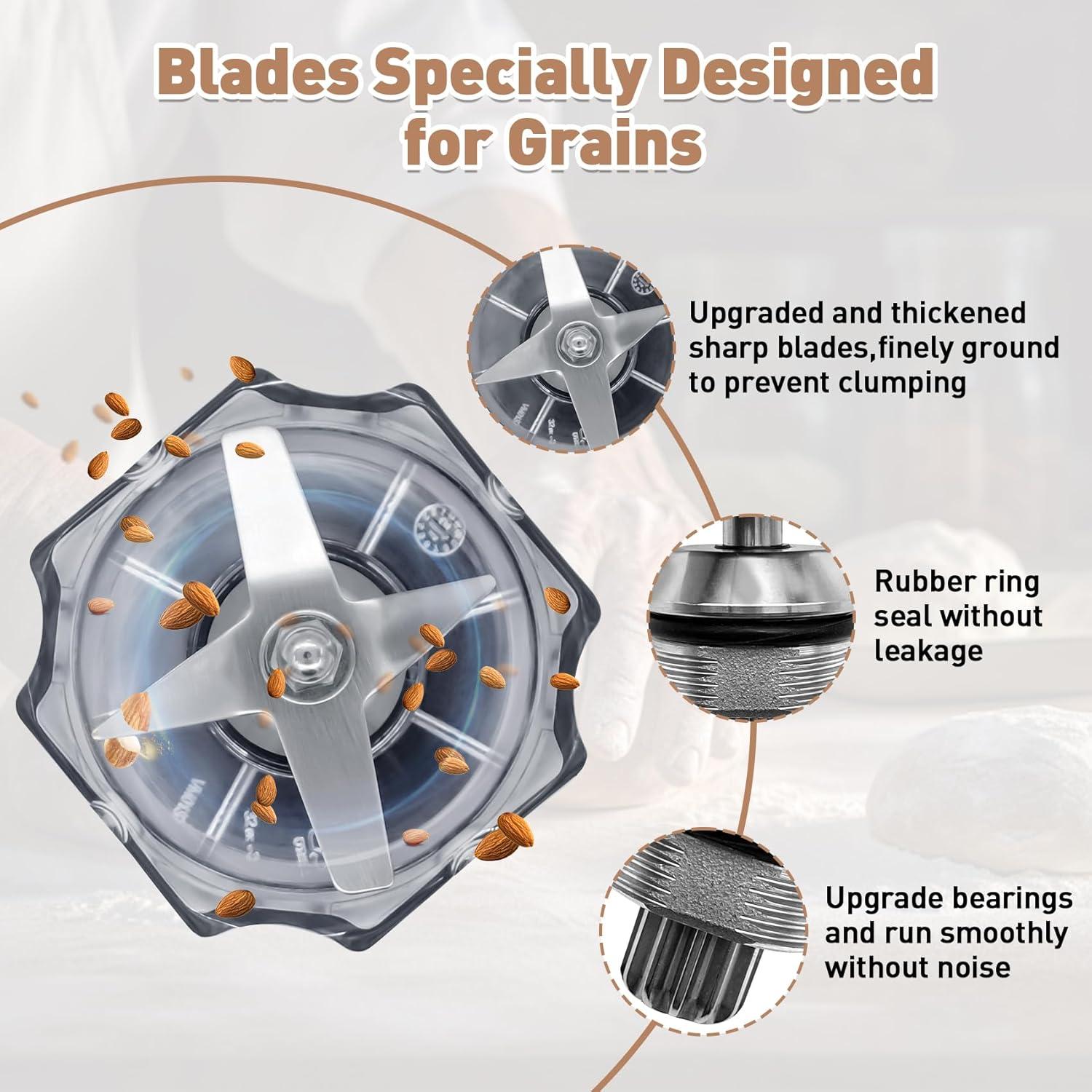 Contenedor de Granos Secos 32 oz Vitamix Compatible BPA Free