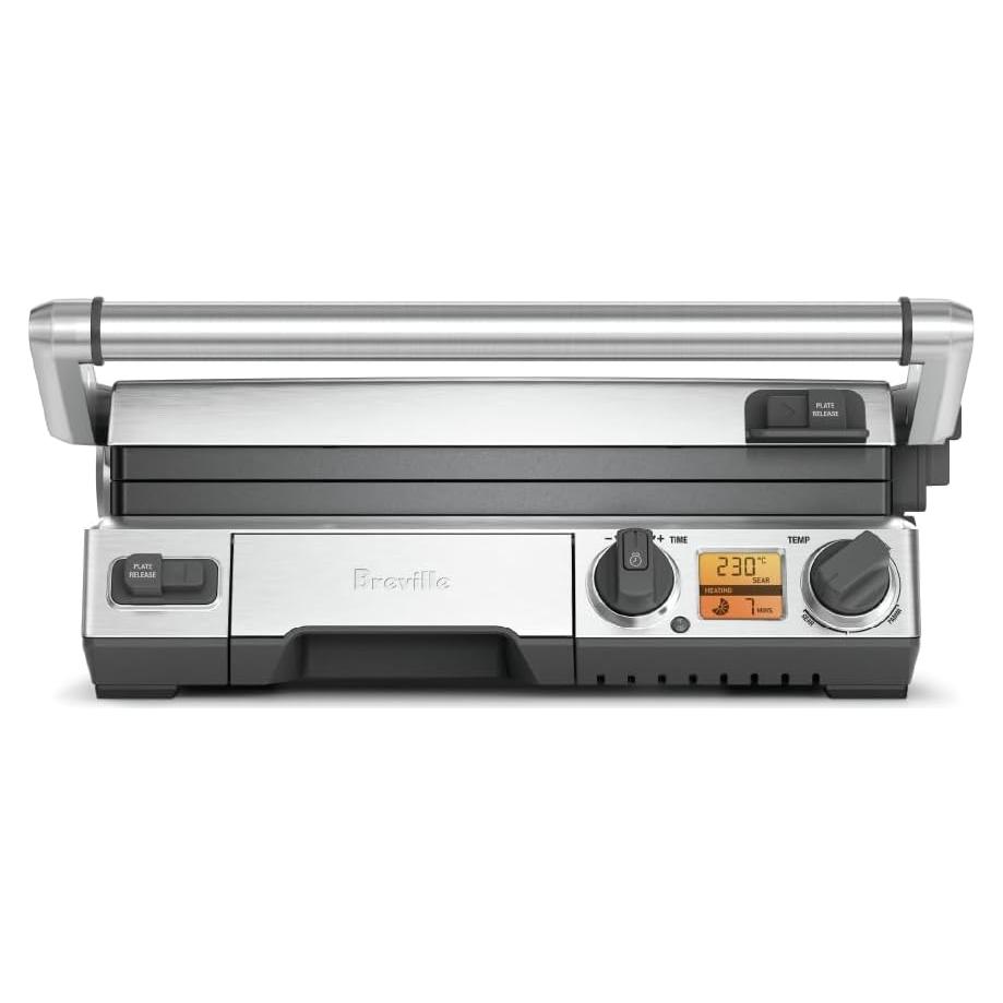 Parrilla Inteligente Breville BGR820XL Acero Inoxidable 1800W