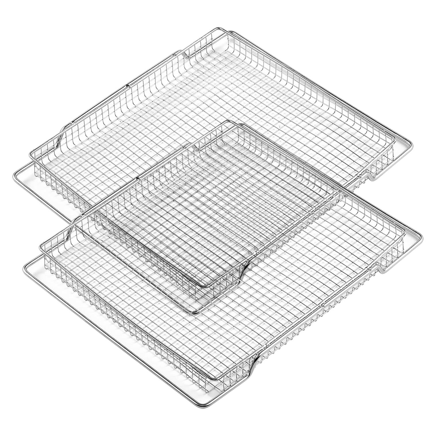 Cesta de Freidora de Aire Breville BOV800XL Acero Inoxidable 2 Pcs