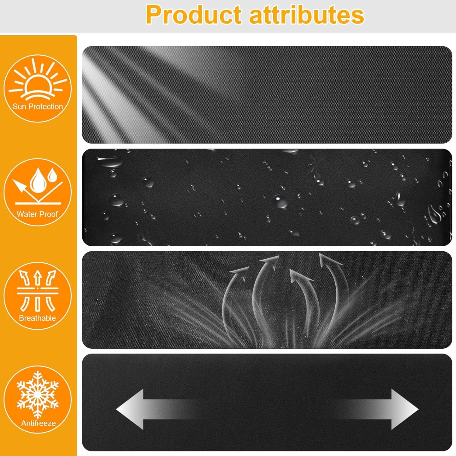 Cubierta para Horno Tostador y Freidora de Aire Nylon 600D