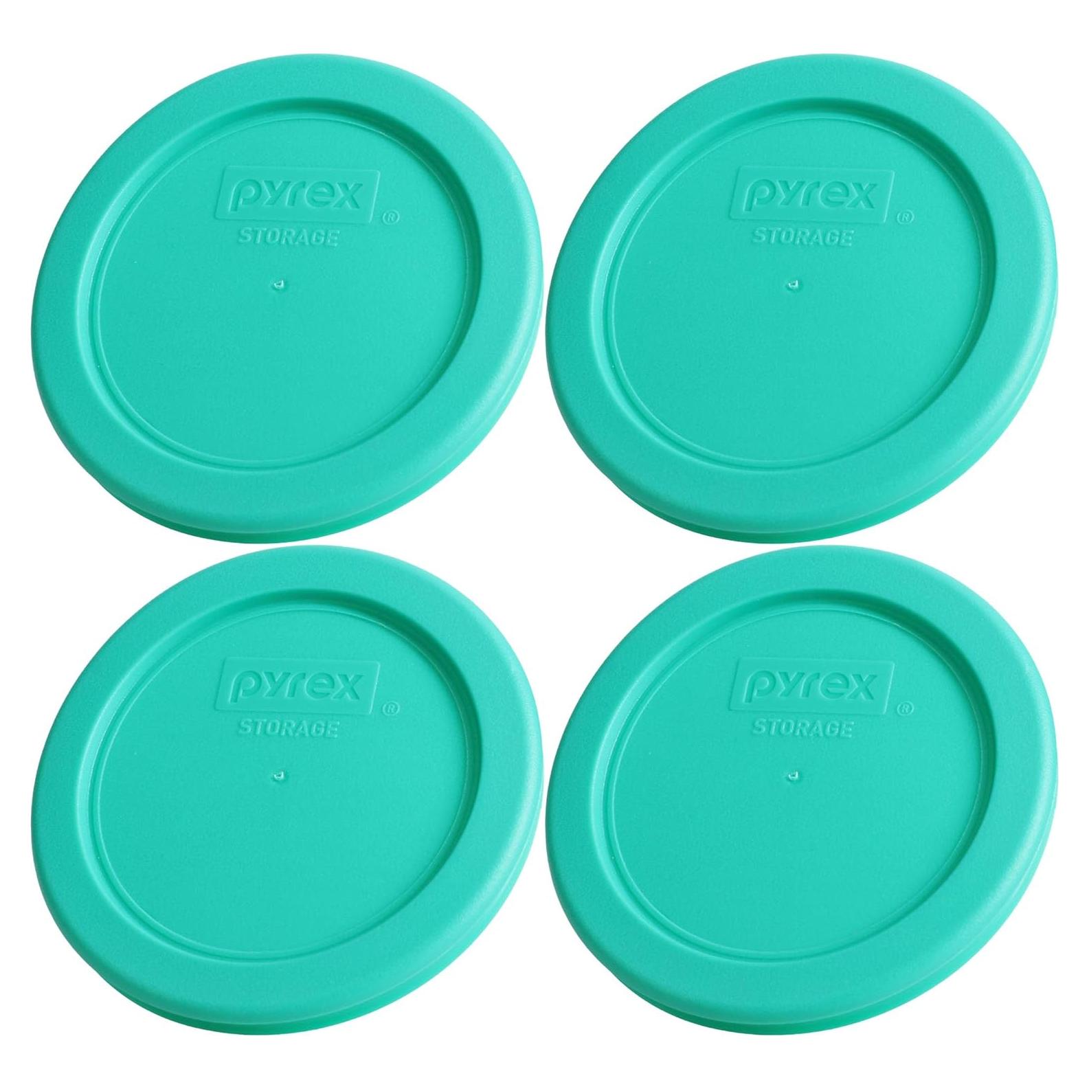 Pack de 4 Tapas de Reemplazo Pyrex 7202-PC 1 Taza Verde