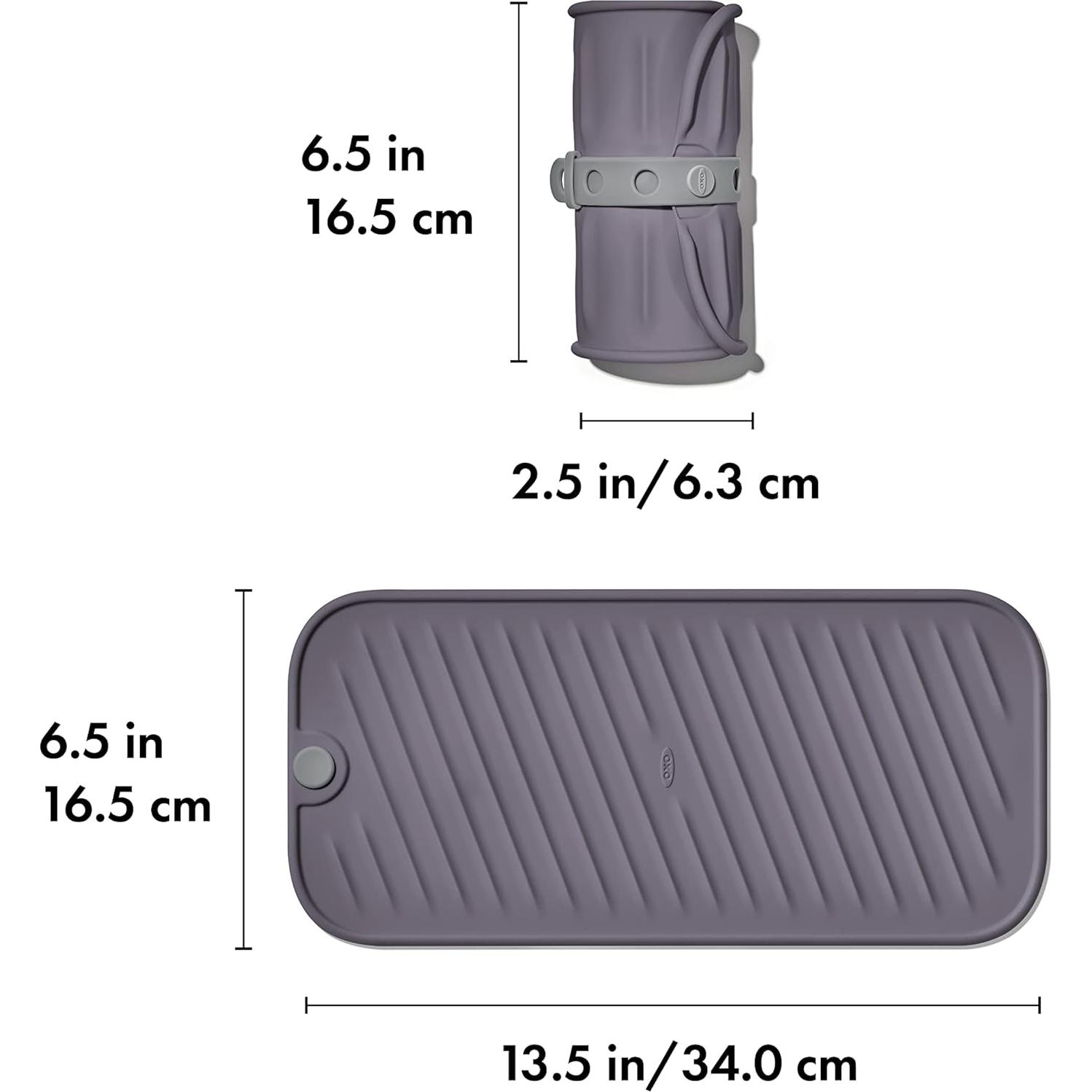 Alfombrilla para Herramientas de Estilo Caliente OXO Gris