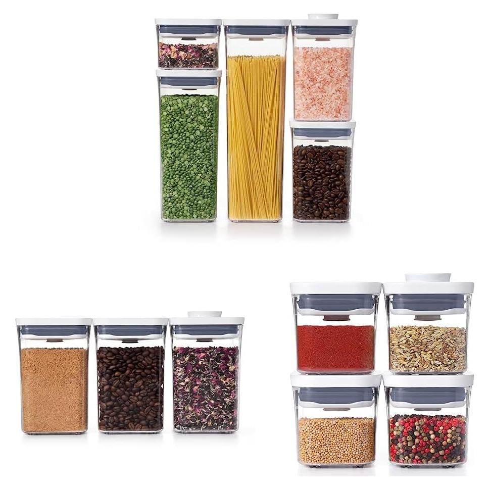 Set de Contenedores POP OXO Good Grips 5 Piezas y 3 Piezas