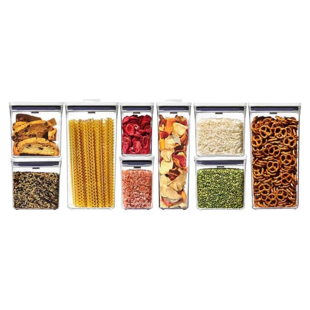 Conjunto de 9 Contenedores de Almacenamiento SoftWorks