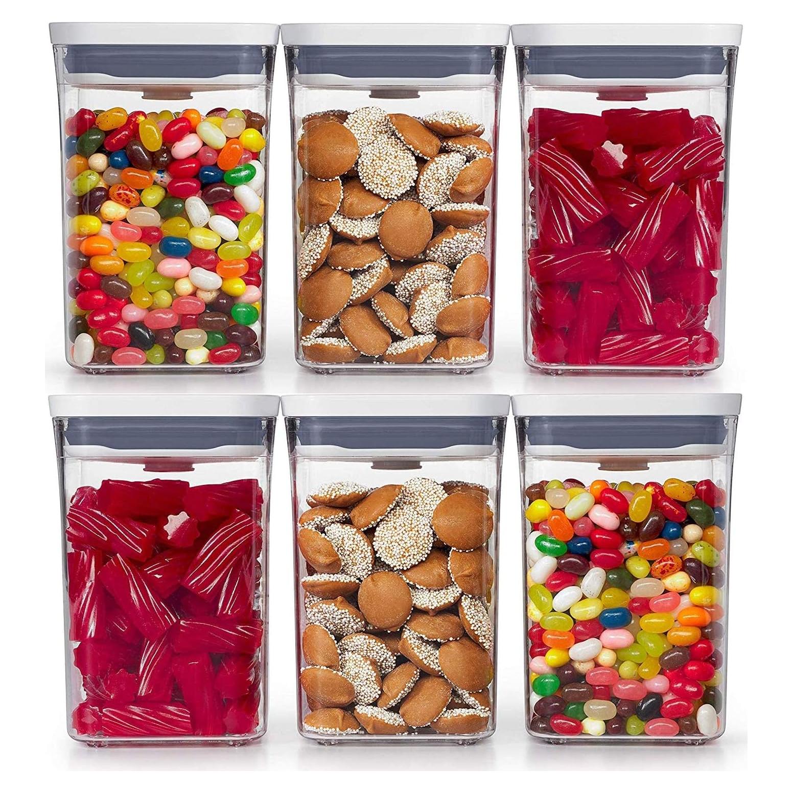 Conjunto de 6 Contenedores Herméticos OXO Good Grips 1.04L