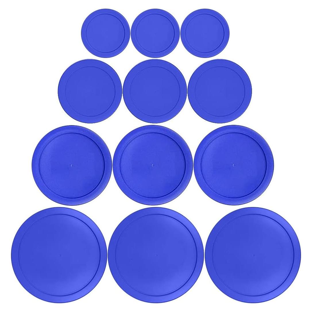 Tapas de Reemplazo Klare Ware 12 Pzas 1-2-4-7 Tazas Azul