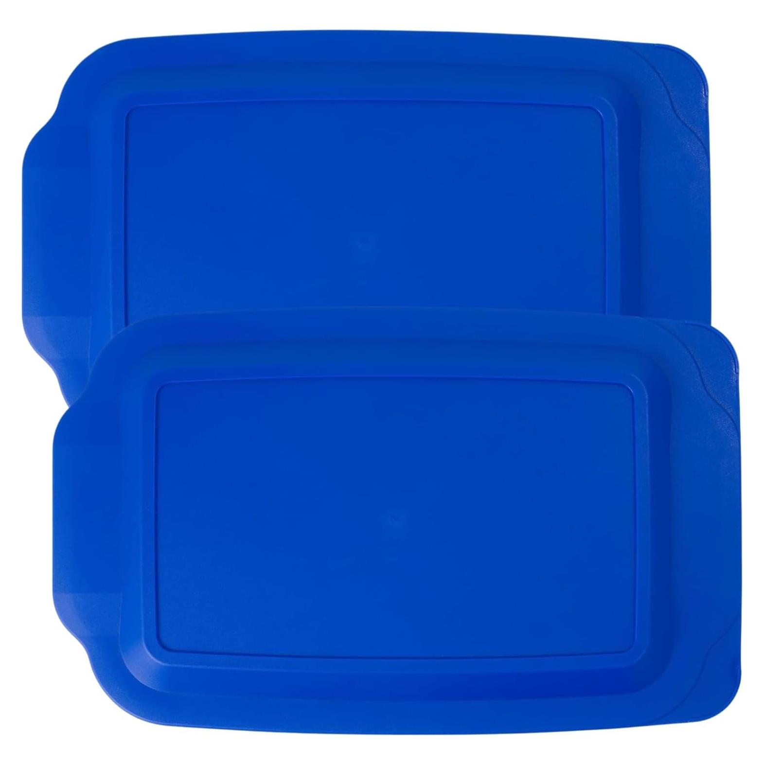 Tapa de Reemplazo Pyrex 3 QT MRX Azul 2-Pack