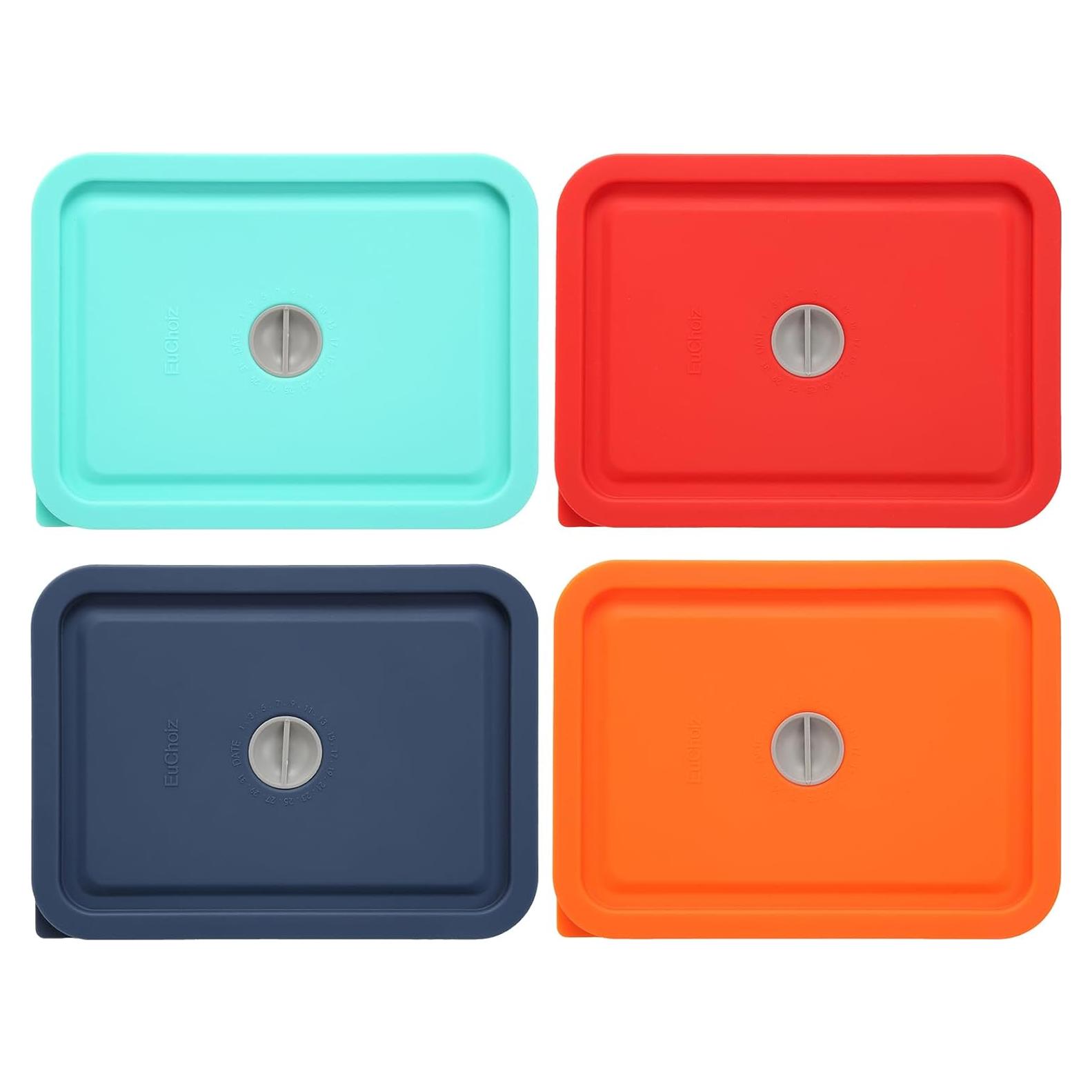 Tapa de Reemplazo EuChoiz para Pyrex 7210-PC 3 Tazas Silicona