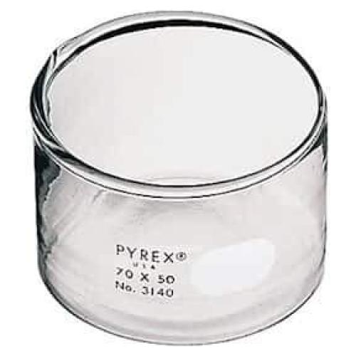 Plato de vidrio Pyrex 3140-90, 90 x 50 mm, paquete de 6