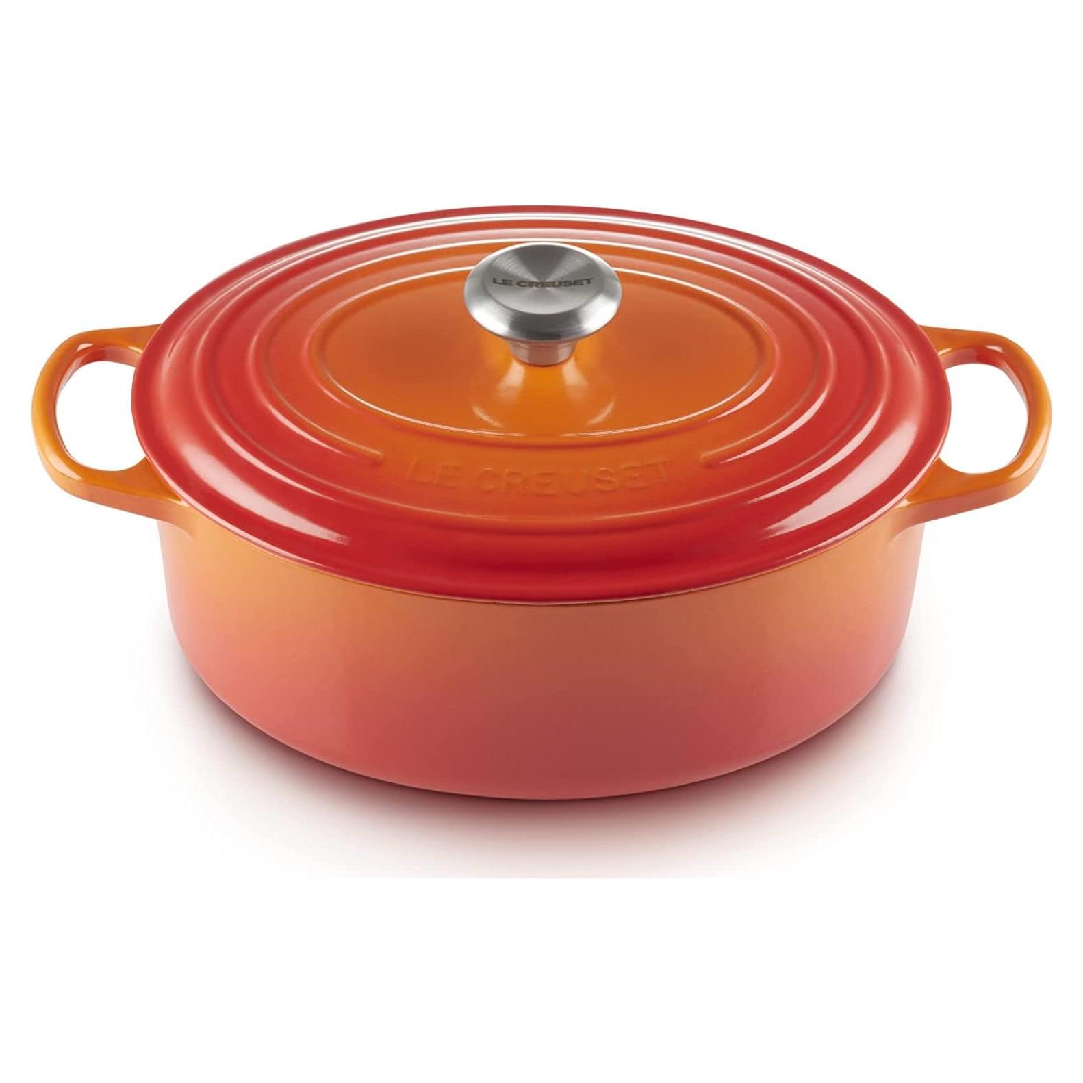 Horno Francés Ovalado Le Creuset 6.4L con Perilla Grabada
