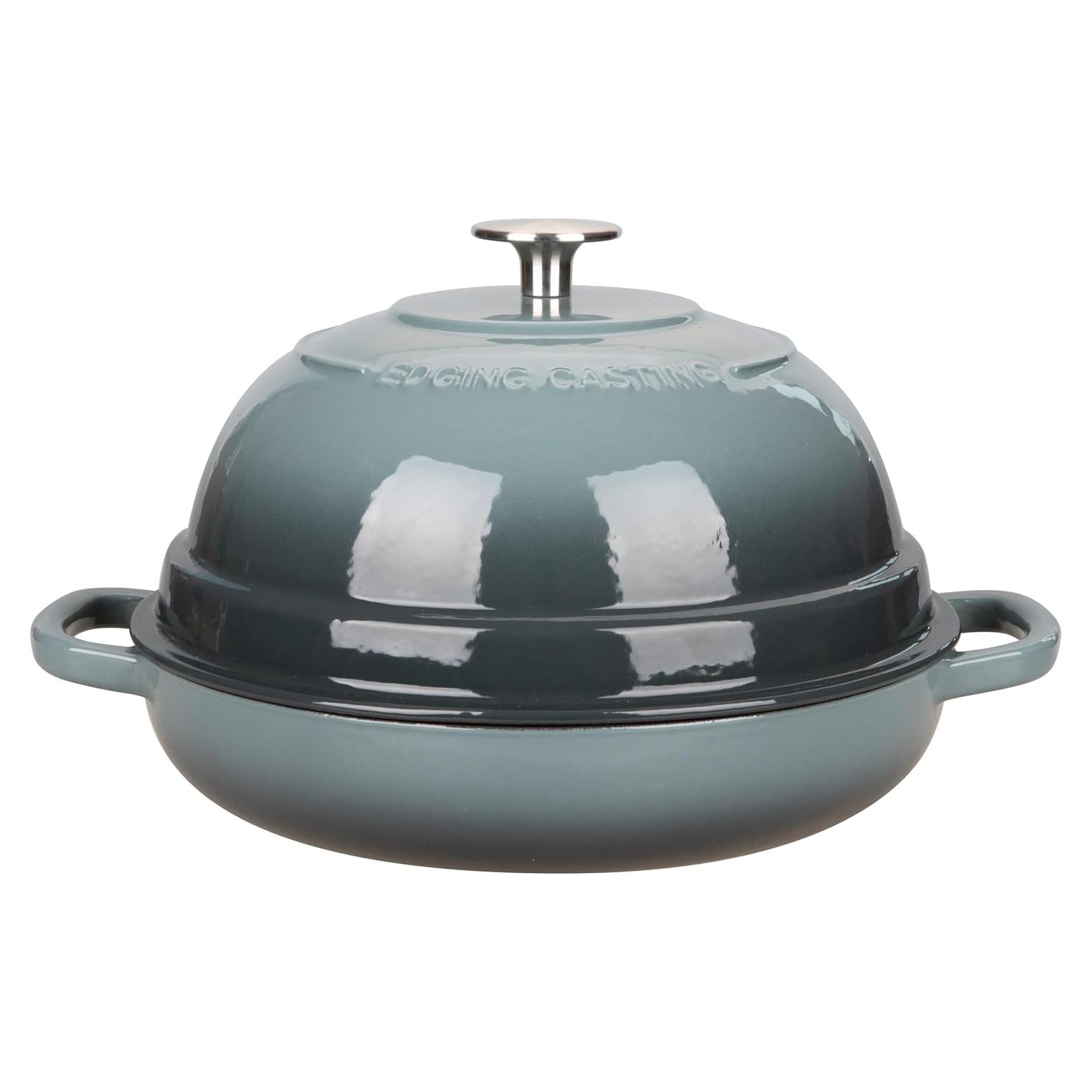 Olla de hierro fundido esmaltada EDGING CASTING 6 cuartos azul