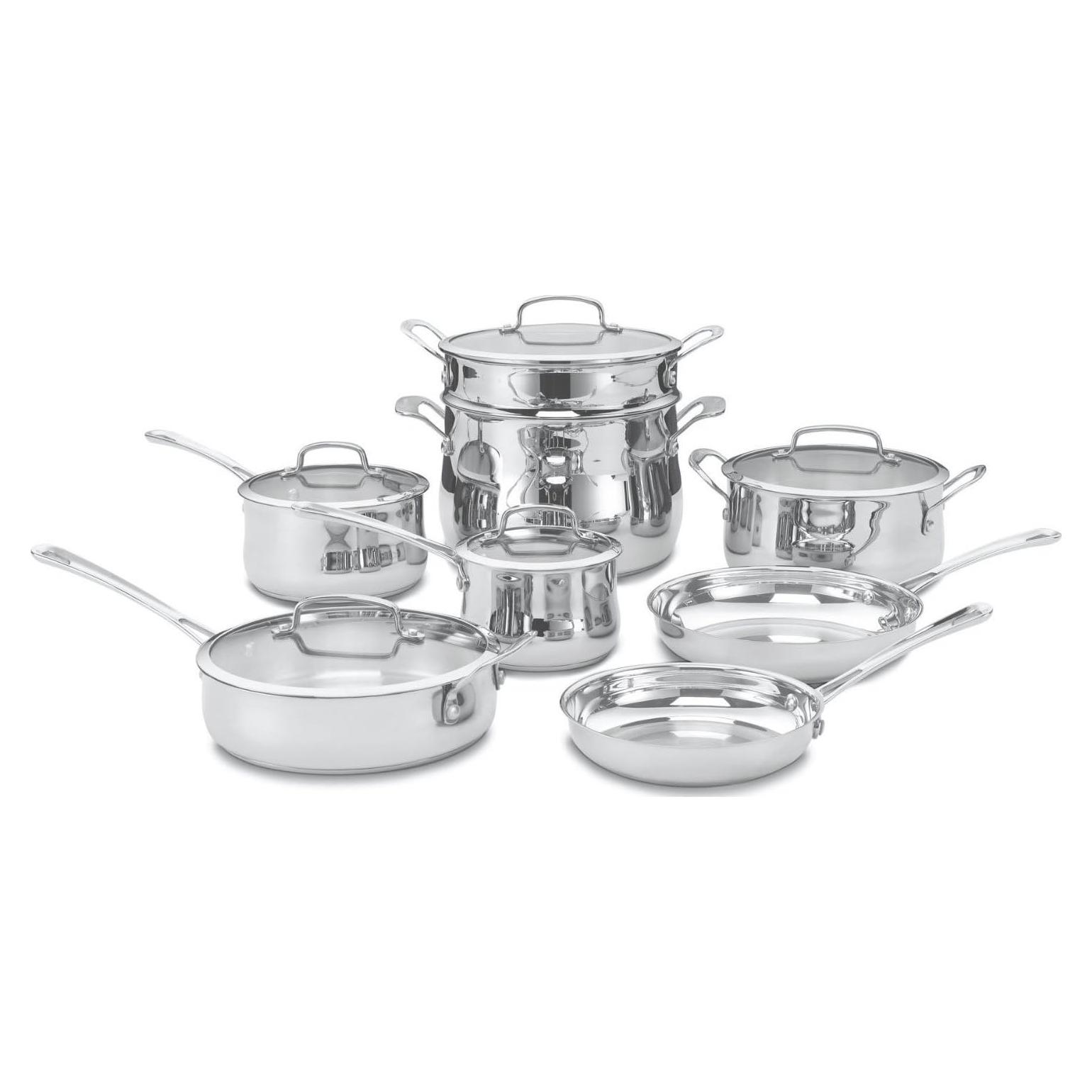 Juego de Utensilios de Cocina Cuisinart Contour 13 Piezas Acero Inoxidable