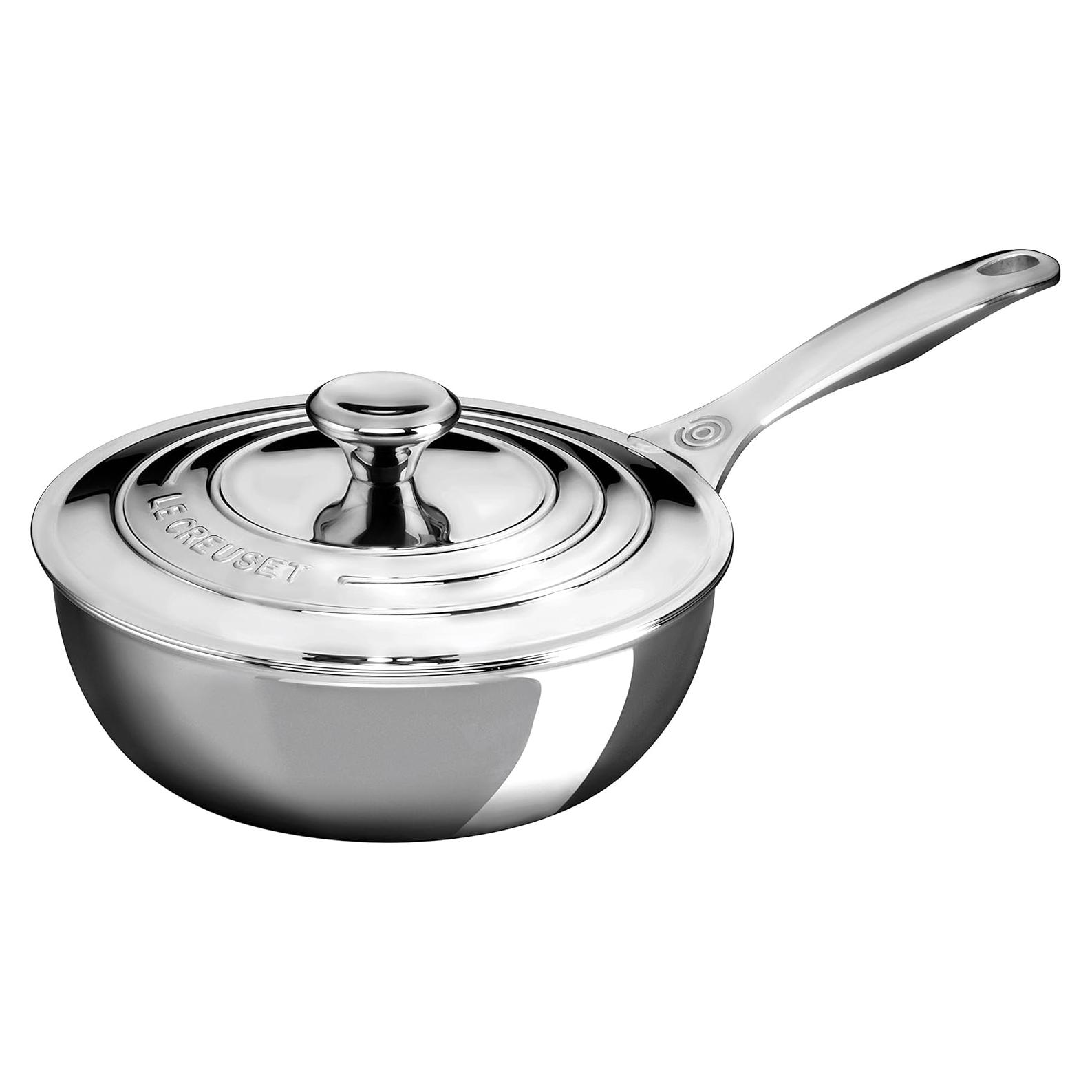 Sartén Saucier Le Creuset Acero Inoxidable 20 cm 1.89 L