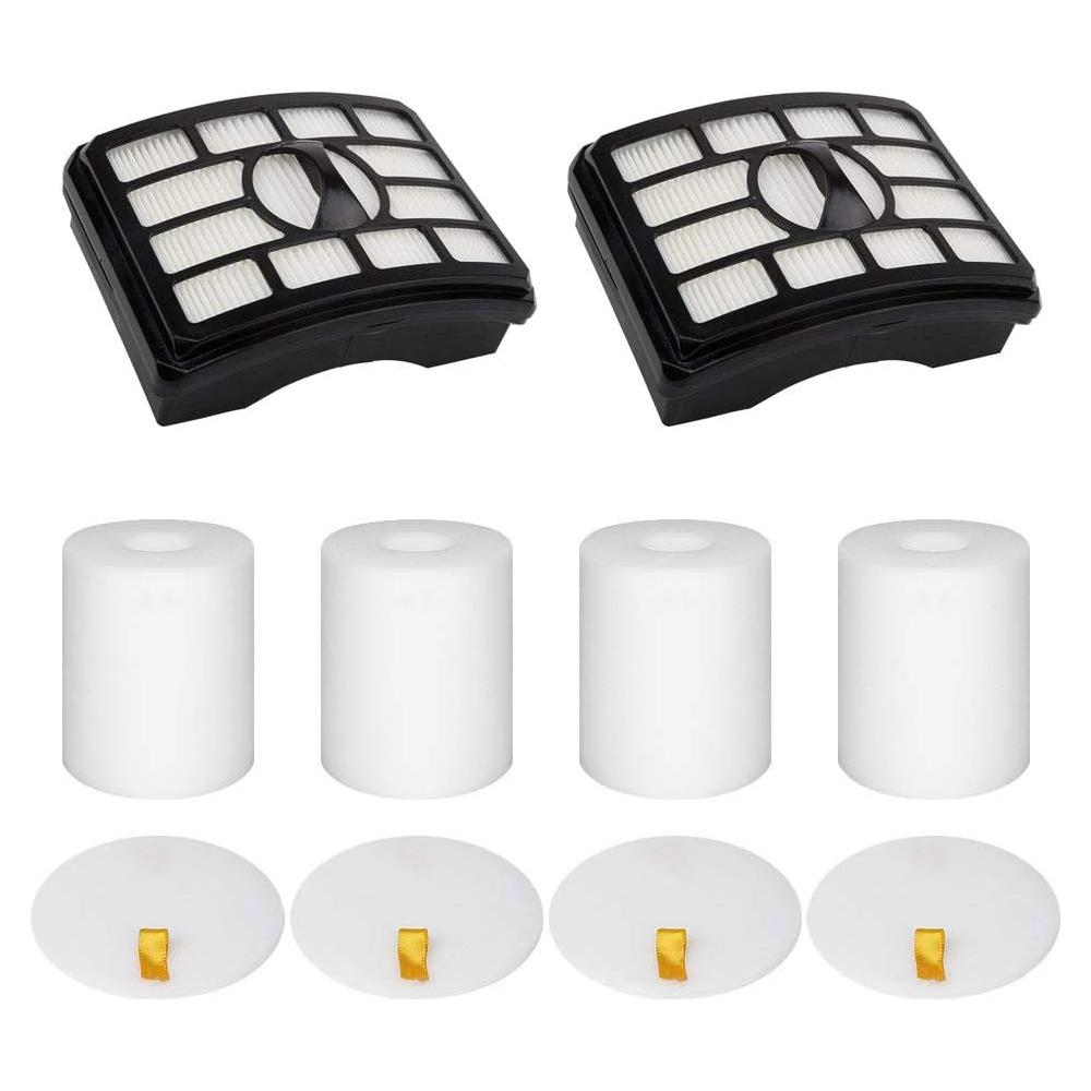 Paquete de 2 Filtros HEPA y 4 de Espuma para Shark Rotator