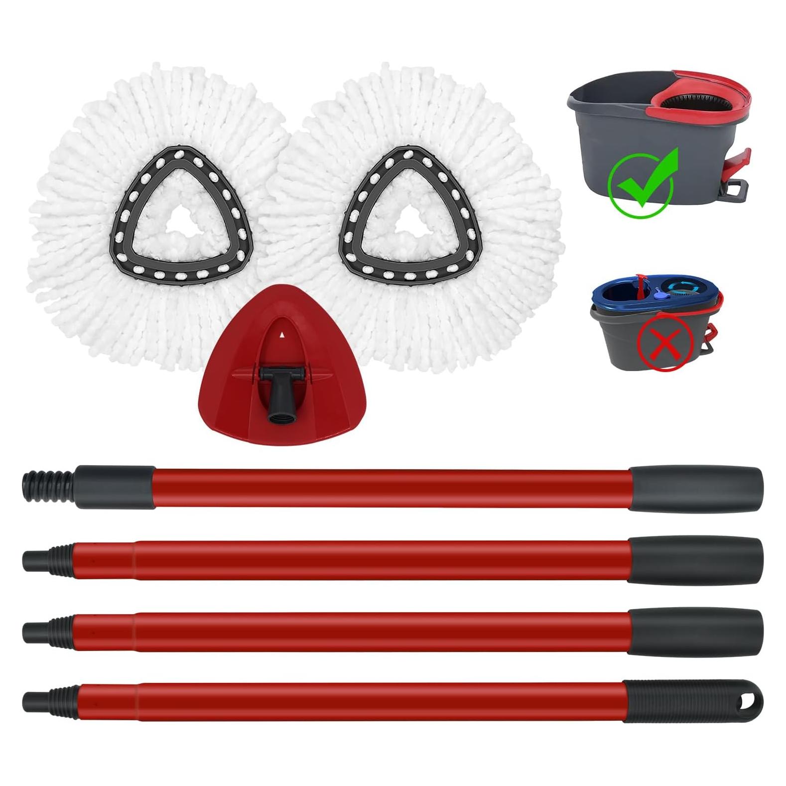 Juego de Repuesto Mop O Cedar EasyWring - Mango Hierro 76-147 cm