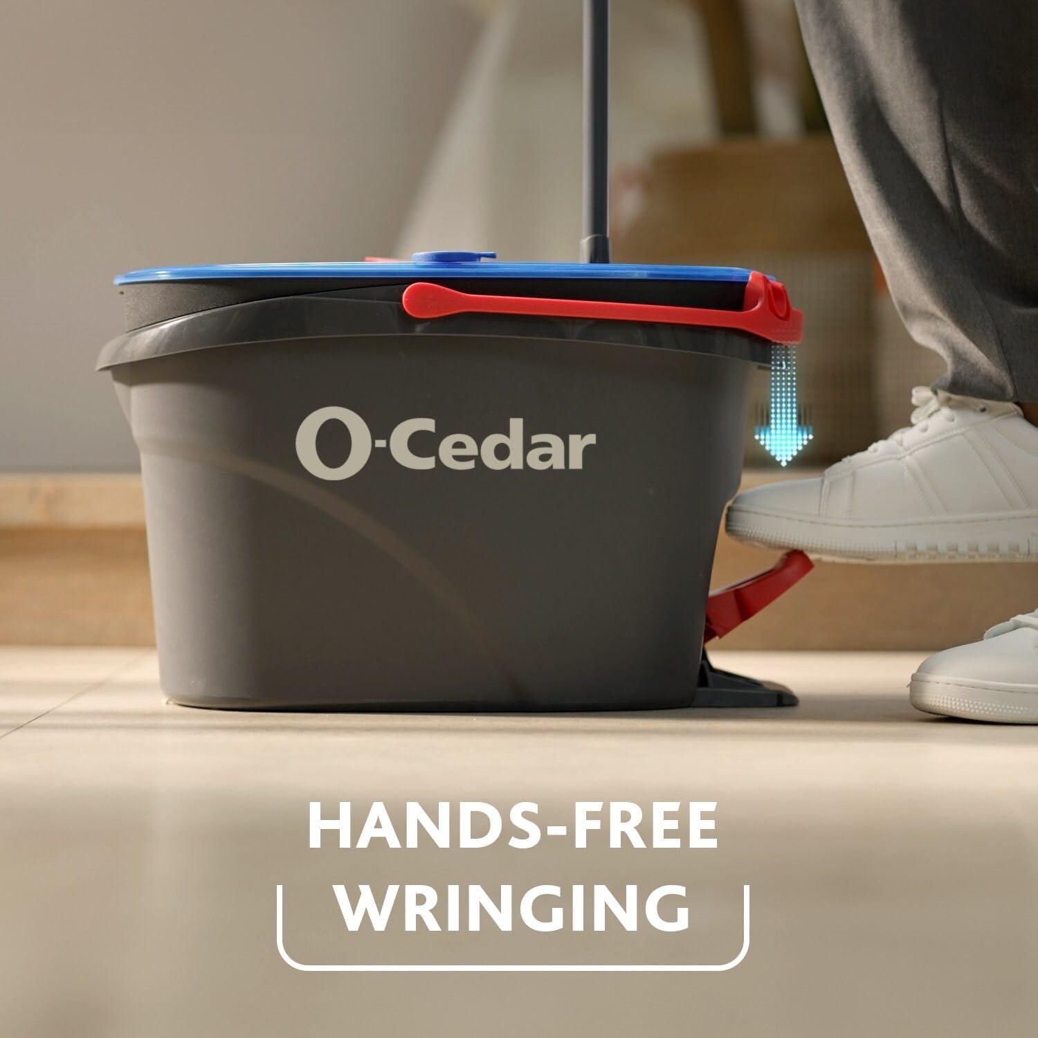 Sistema de limpieza O-Cedar EasyWring RinseClean con fregona y PACS