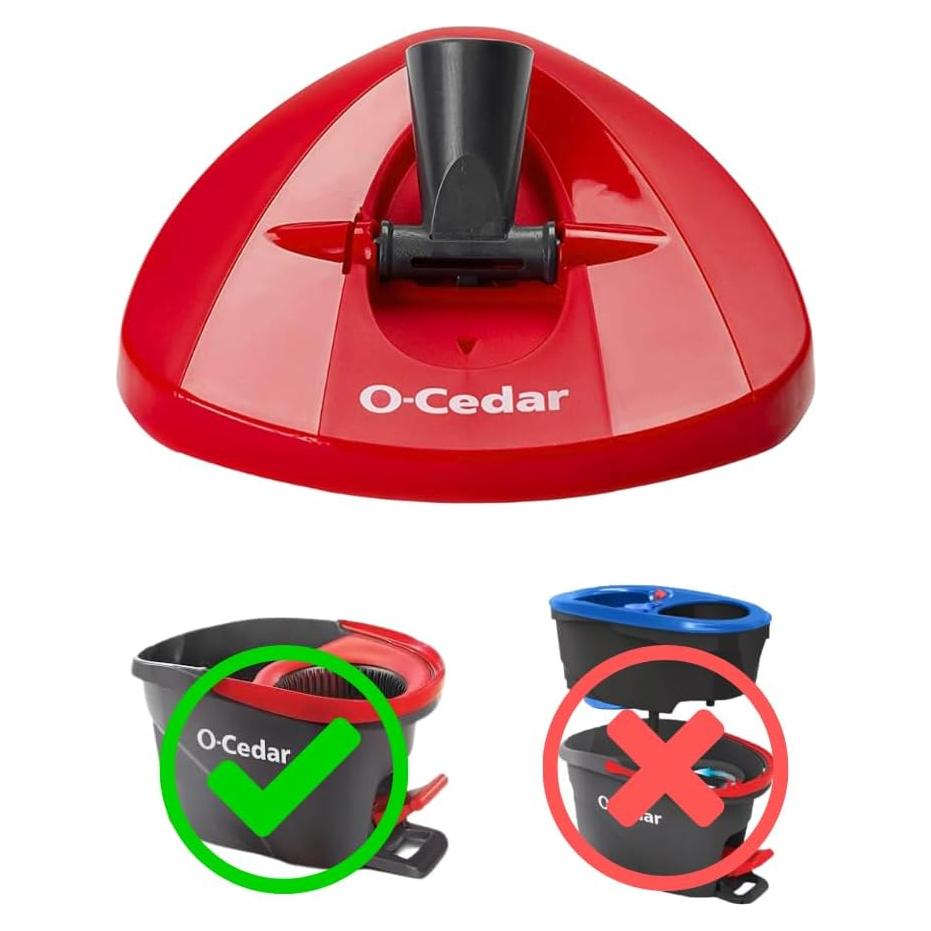 Base de Repuesto O-Cedar para Mop EasyWring Spin 24.77x18.10 cm