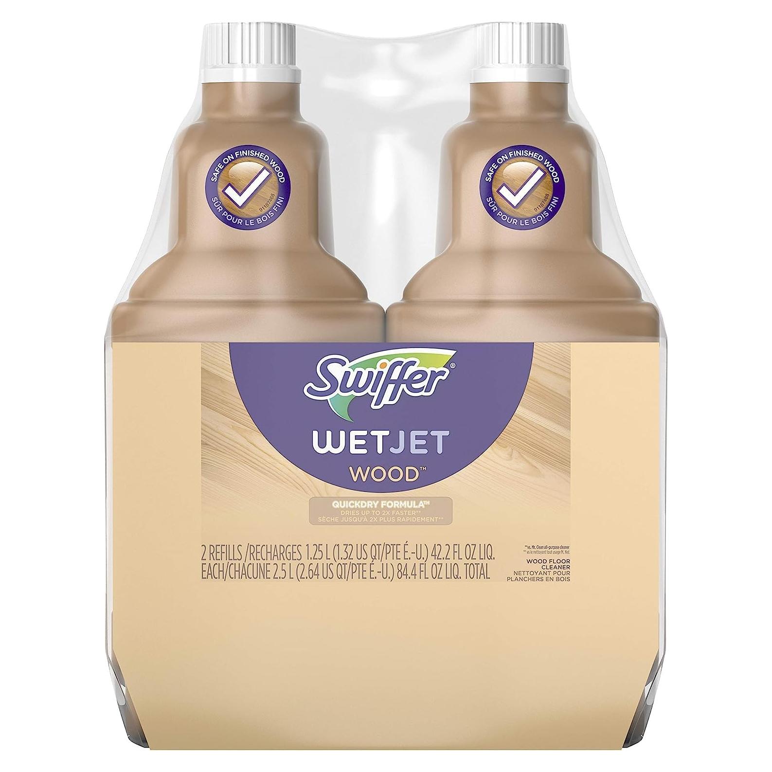Recarga Solución Limpiadora Swiffer WetJet 1.19L - Paquete de 2