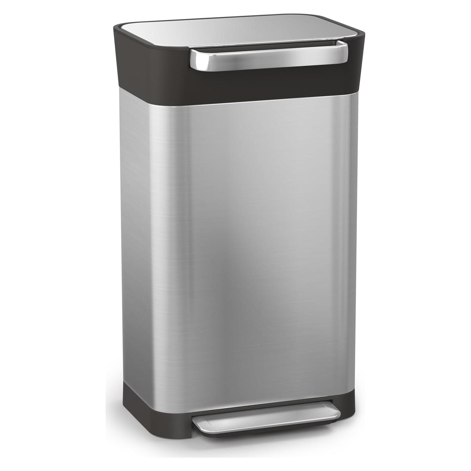 Cubeta de Basura Compresora Joseph Joseph Titan 90L Acero Inoxidable