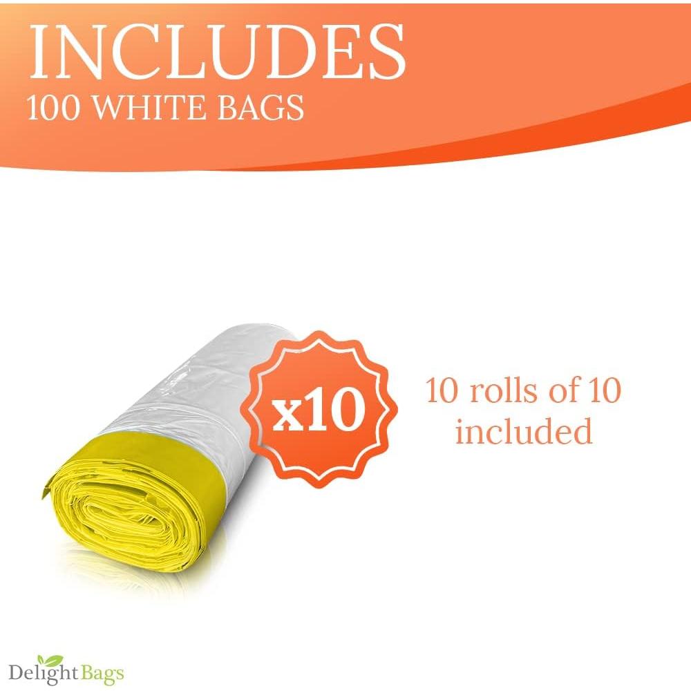 Bolsas de Basura Code H Delight Bags 100 Piezas 30L