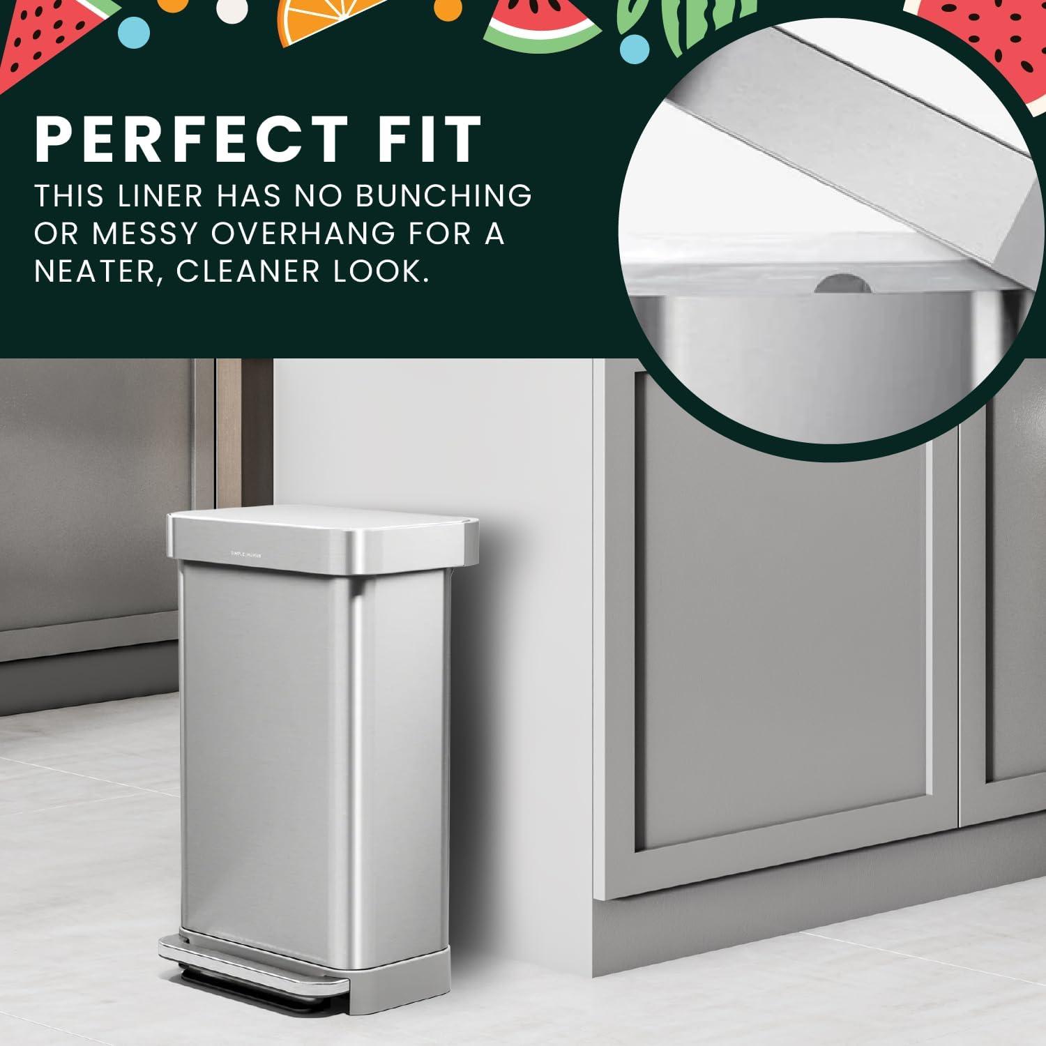 Bolsas de Basura Melon Basics Código M 45L 100 Unidades Sin Fragancia