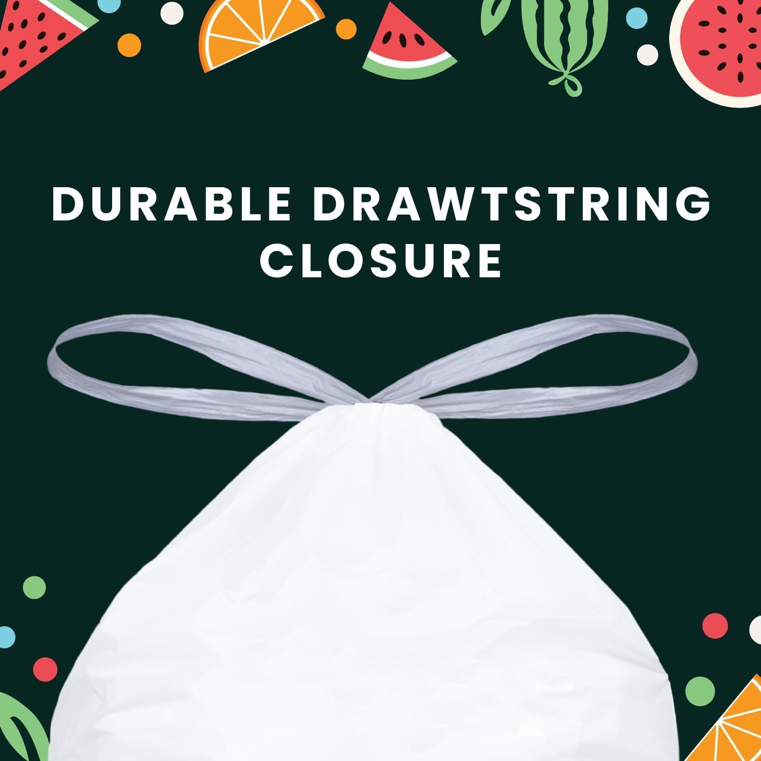 Bolsas de Basura Melon Basics Código M 45L 100 Unidades Sin Fragancia