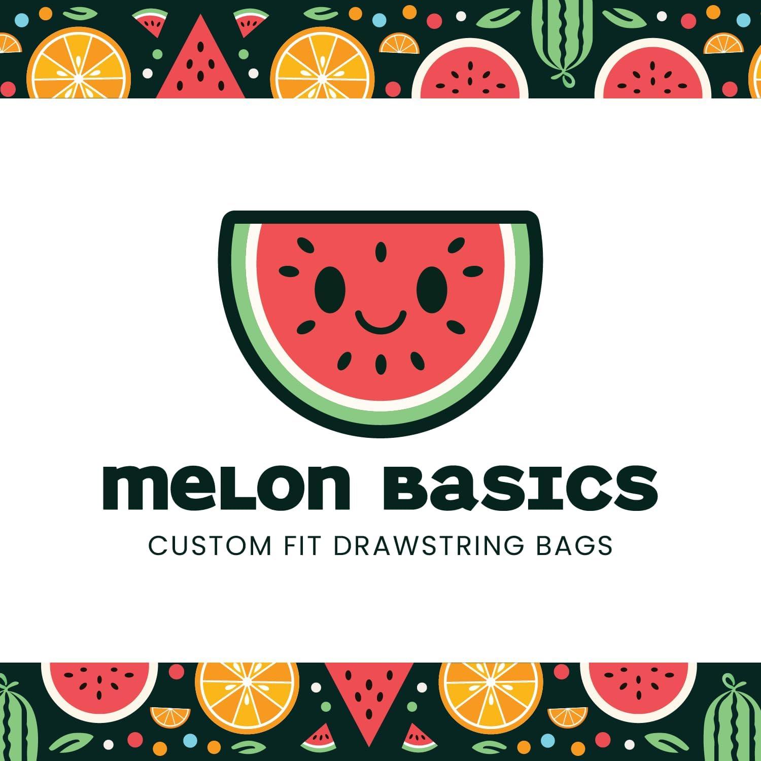 Bolsas de Basura Melon Basics Código M 45L 100 Unidades Sin Fragancia
