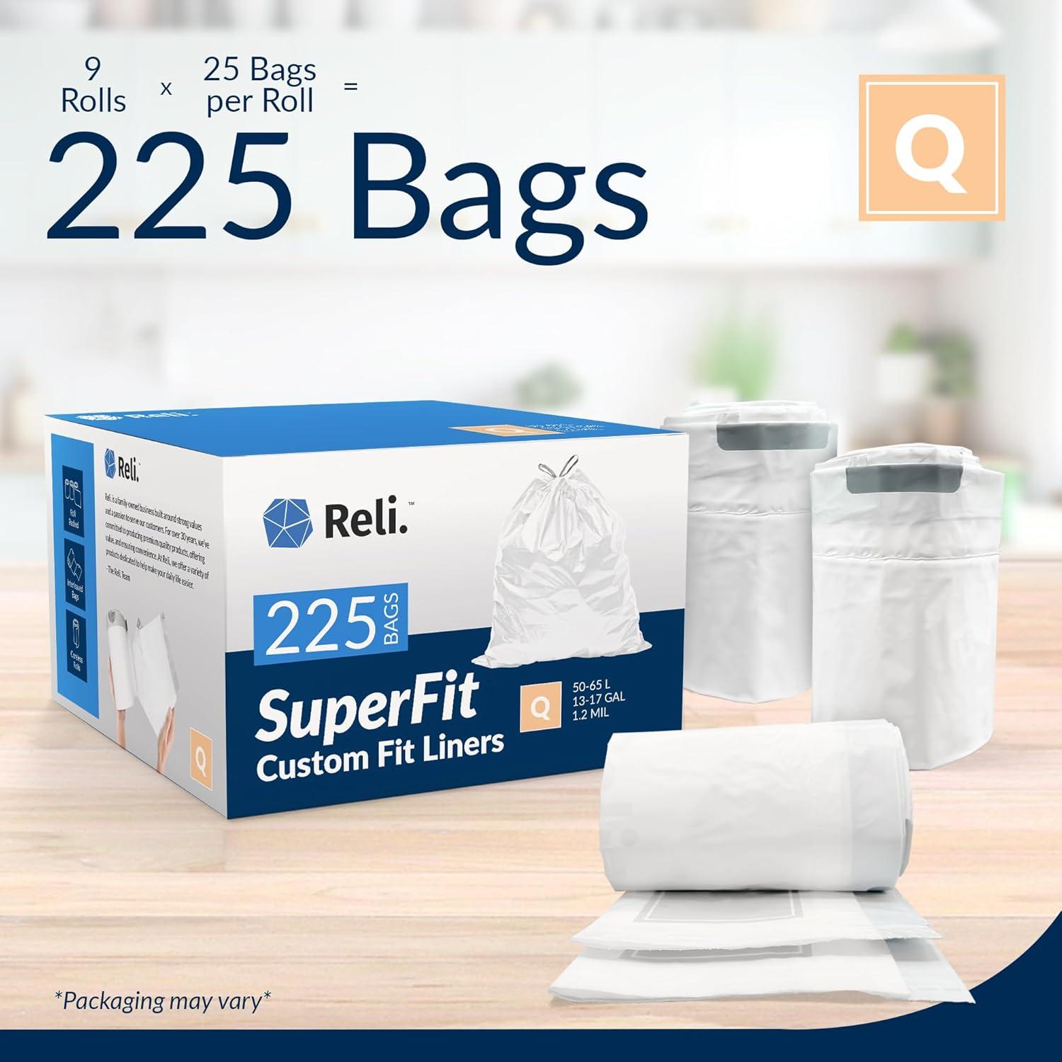 Bolsas de Basura Reli. SuperFit Código Q 225 Unidades 49L