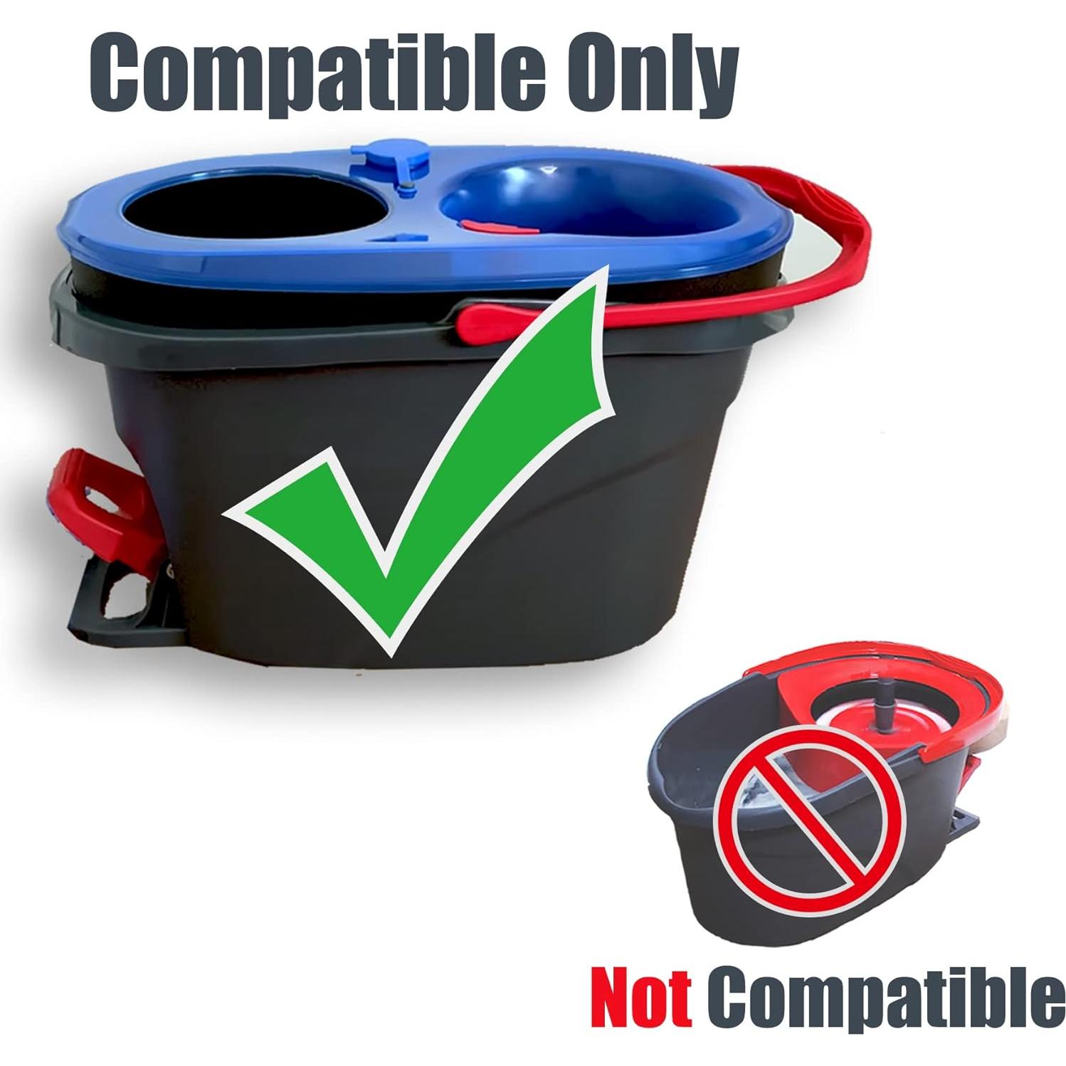 Cabezales de Reemplazo para Fregona Homsis - 2 Unidades Microfibra