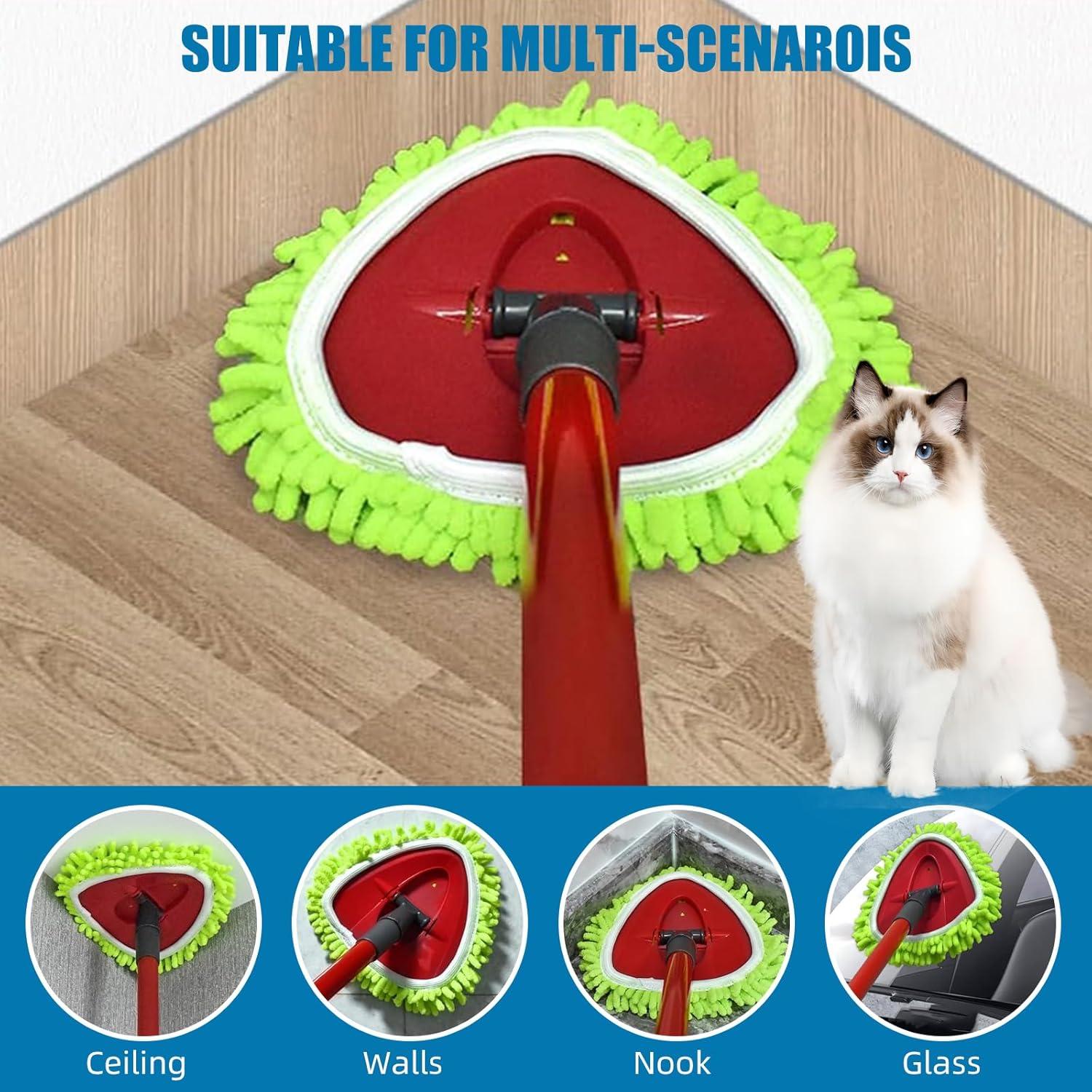 Cabezas de Mopa Chenille Reemplazo Ocedar 6PCS Lavables