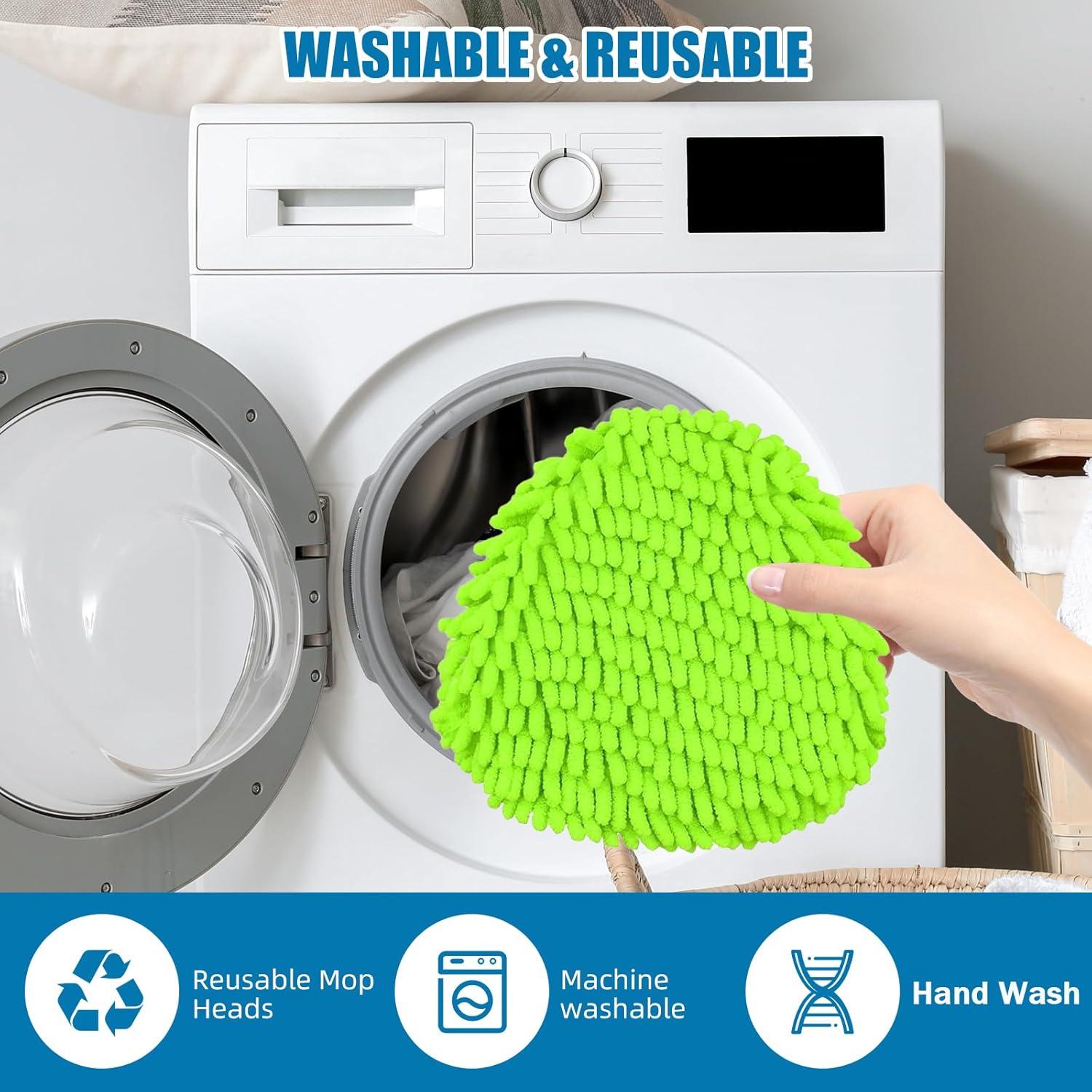 Cabezas de Mopa Chenille Reemplazo Ocedar 6PCS Lavables