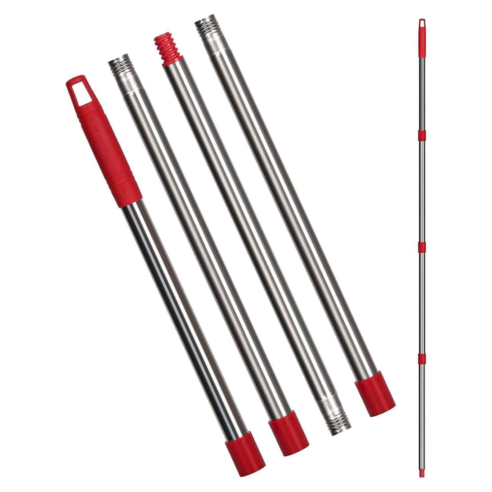 Mango de Repuesto Qulable para Mop Giratorio Ajustable 76-147 cm