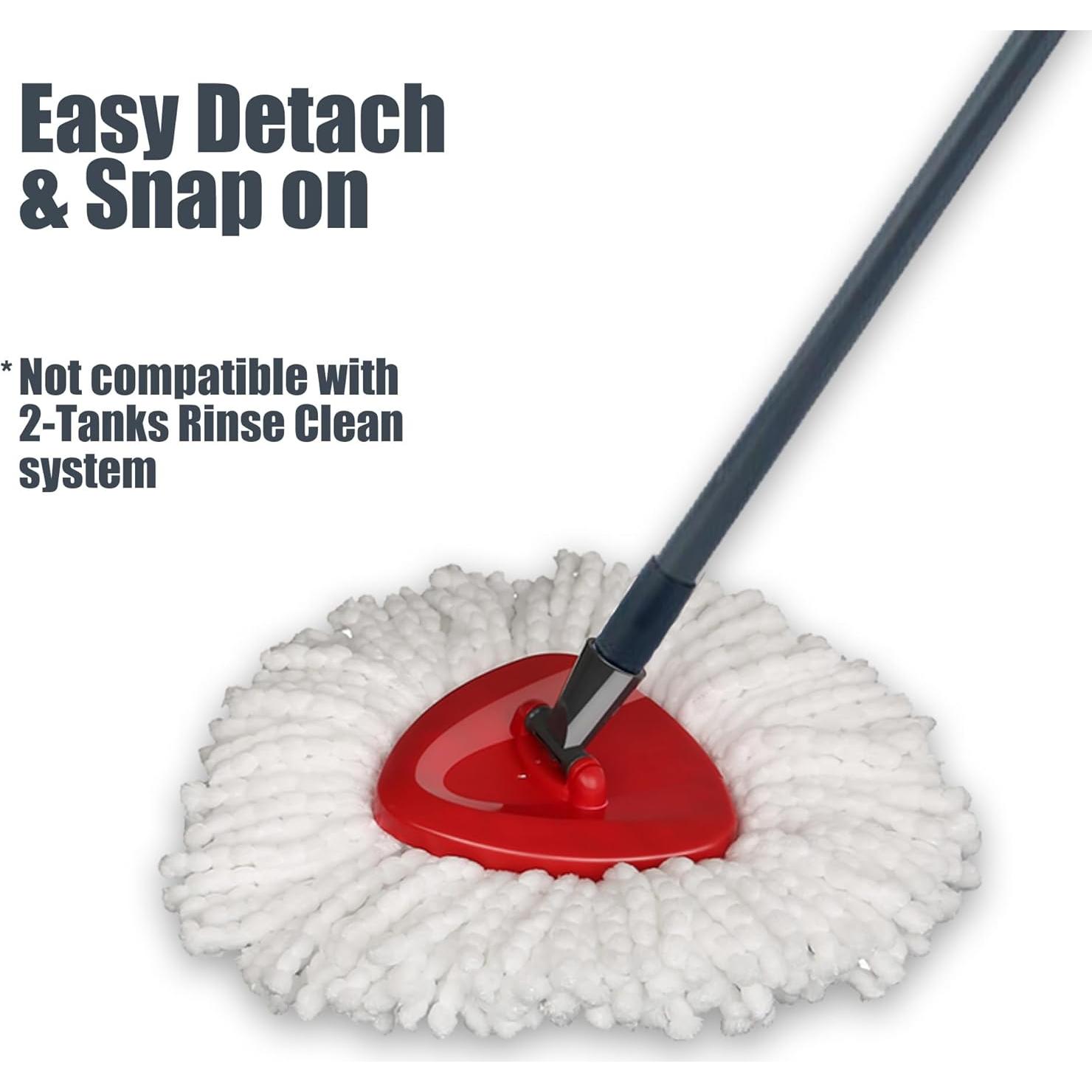 Cabezal de Repuesto para Mopa Homsis - Paquete de 3 Microfibra