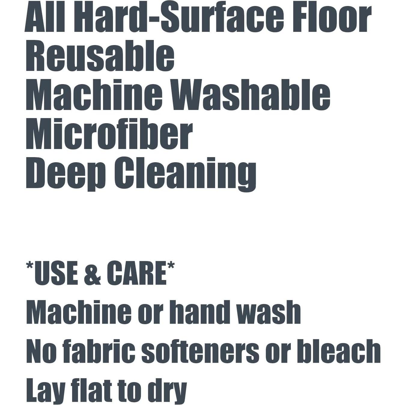 Cabezal de Repuesto para Mopa Homsis - Paquete de 3 Microfibra