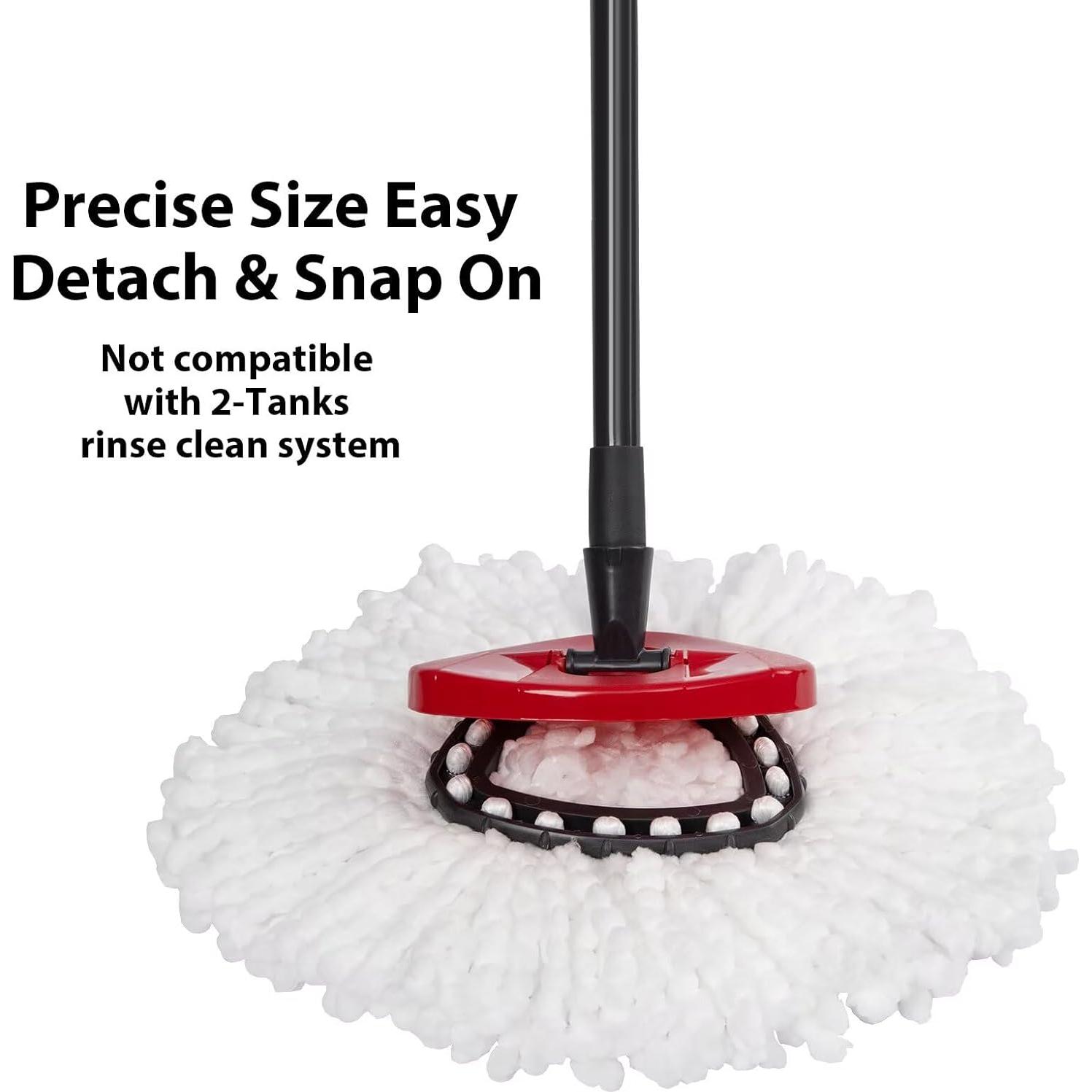 Cabezas de Repuesto Ocedar Easy Wring - Paquete de 4 Microfibra